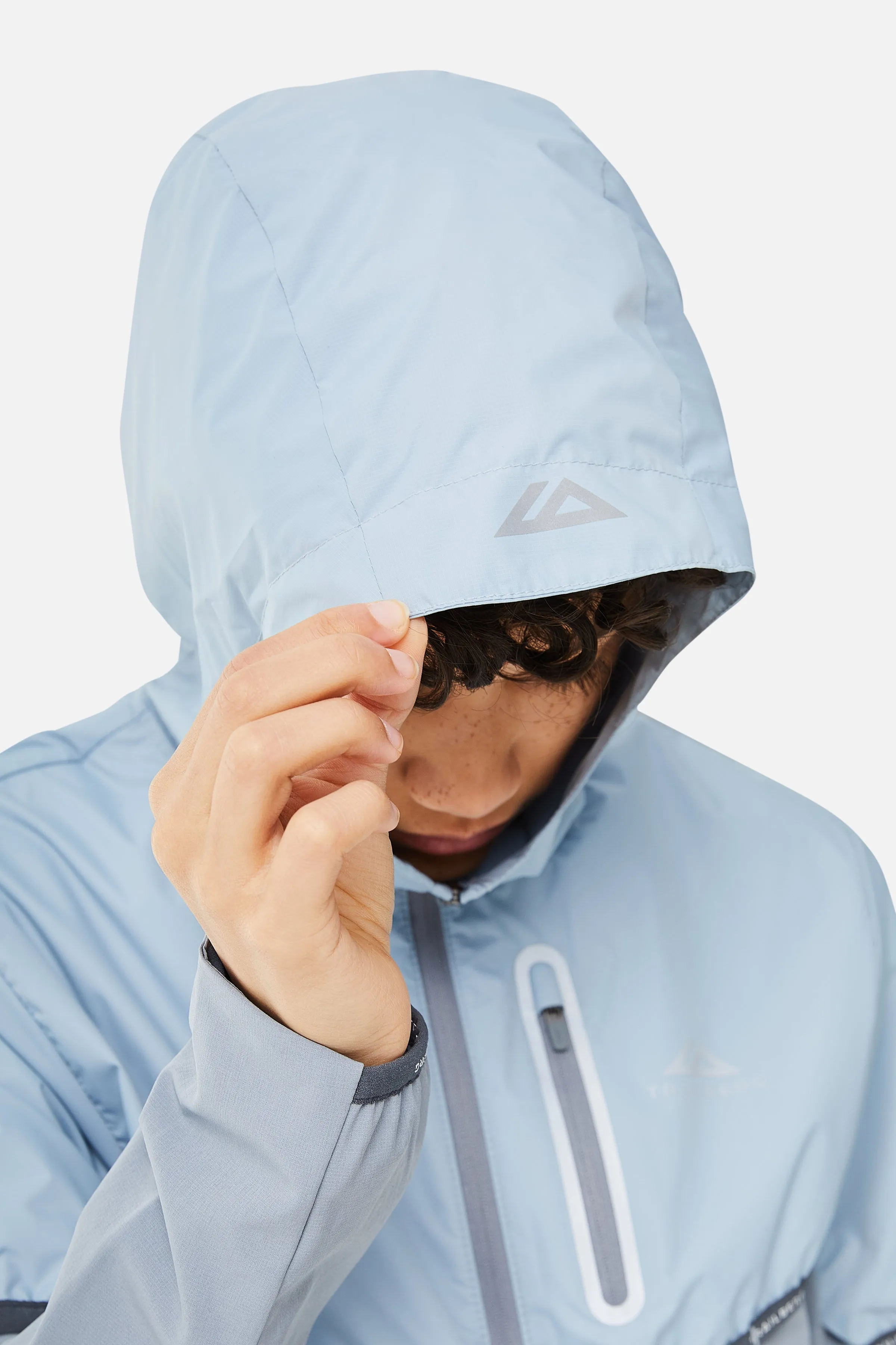Boys Vertigo Tape Hood - Cloud Haze/Blue Frost sold by Trailberg product image thumbnail 5