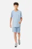 Boys Racer AOP Tee - Blue Frost/Washed Indigo sold by Trailberg