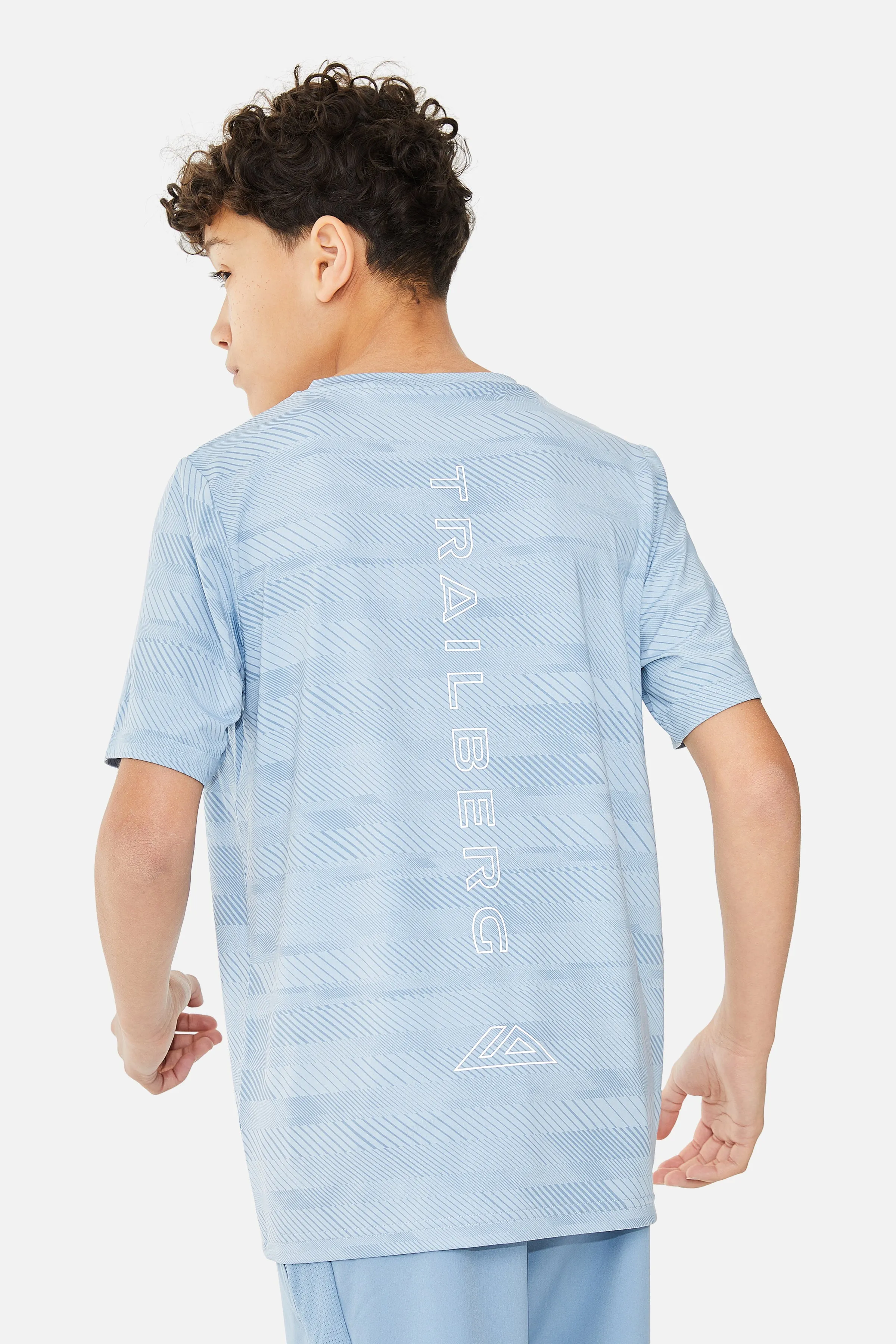 Boys Racer AOP Tee - Blue Frost/Washed Indigo sold by Trailberg product image thumbnail 2