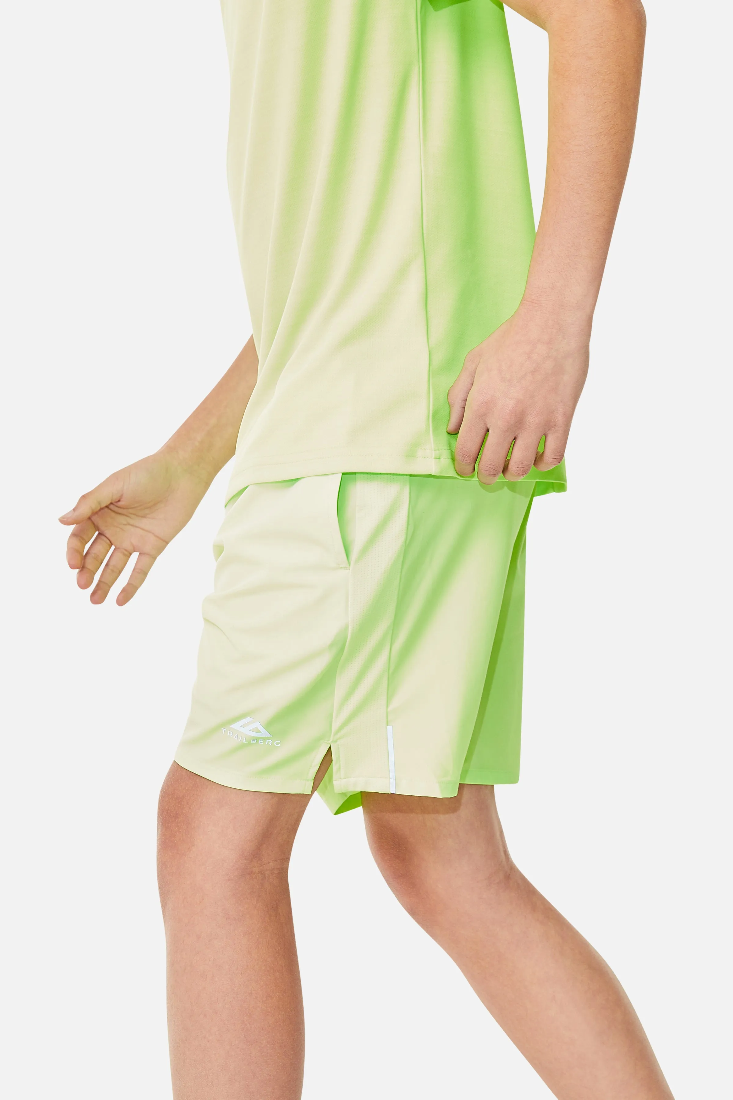 Boys Essentials Shorts - Neon Lime sold by Trailberg product image thumbnail 2