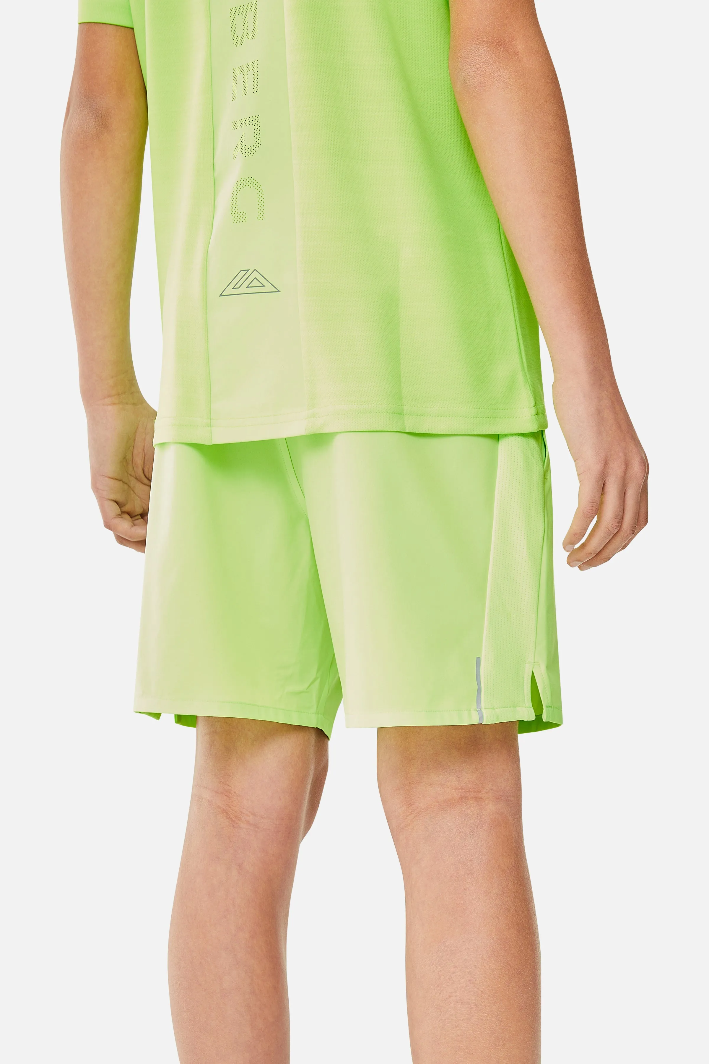 Boys Essentials Shorts - Neon Lime sold by Trailberg product image thumbnail 3