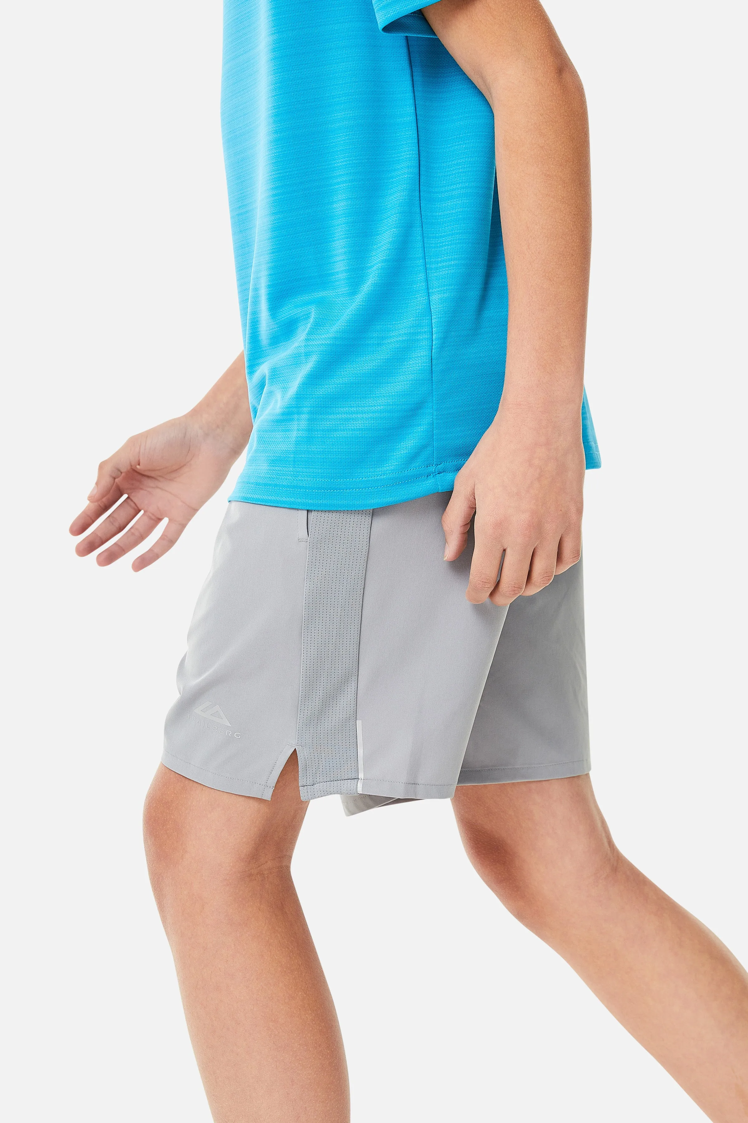 Boys Essentials Shorts - Moon Grey sold by Trailberg product image thumbnail 2