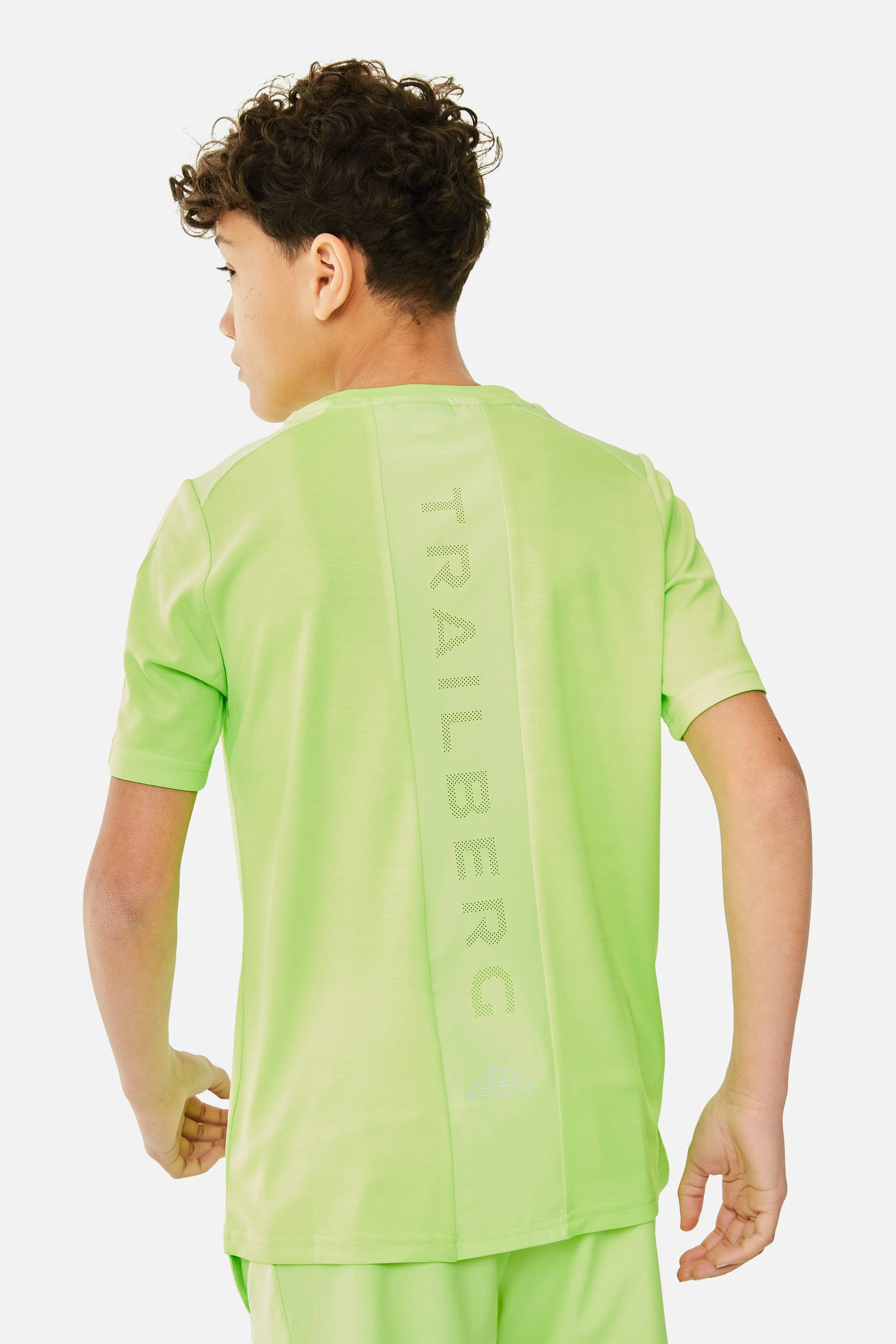 Boys Cloud Tee - Neon Lime sold by Trailberg product image thumbnail 4