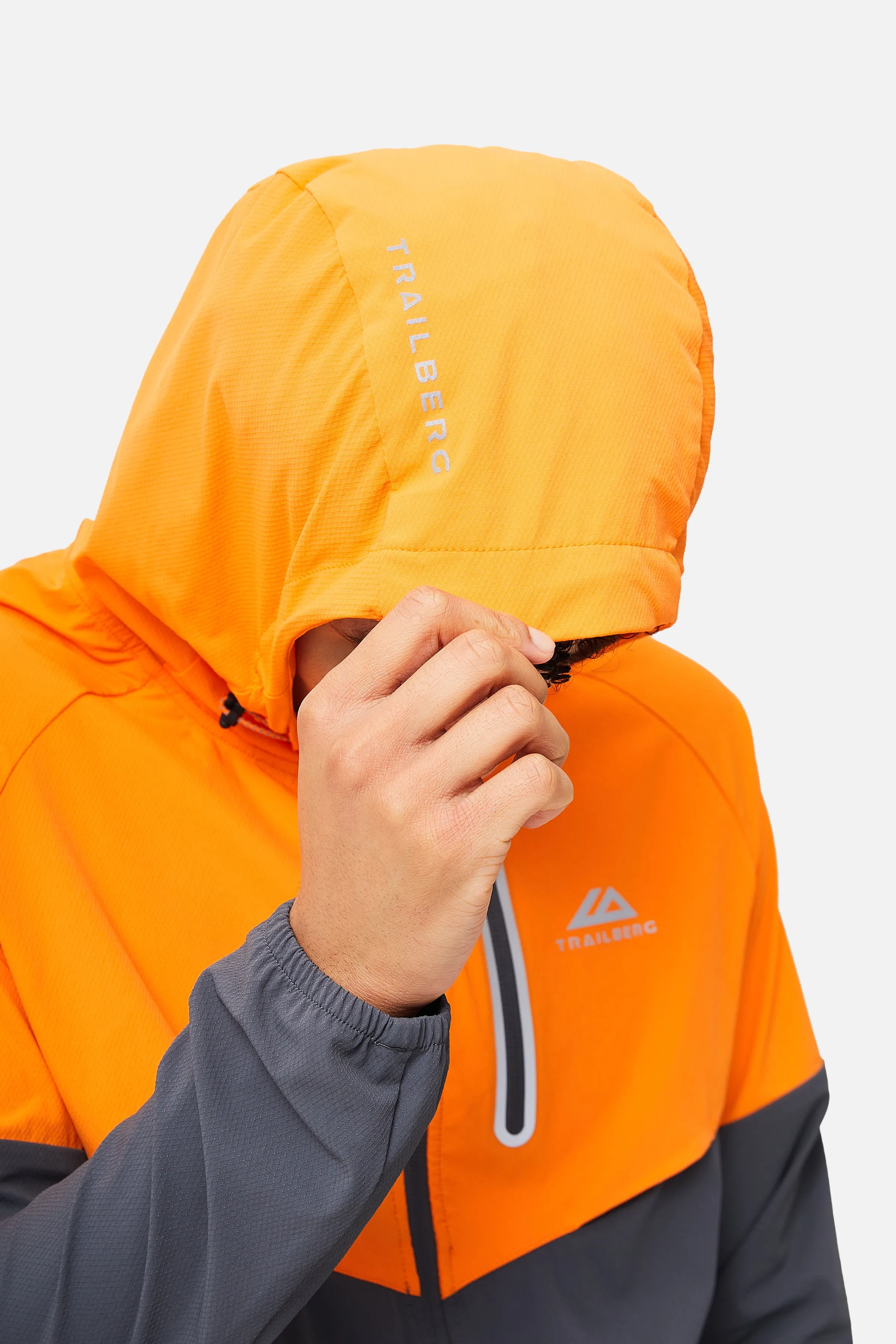 SS25 Cloud Hood - Orange Burst/Iron Grey sold by Trailberg product image thumbnail 5