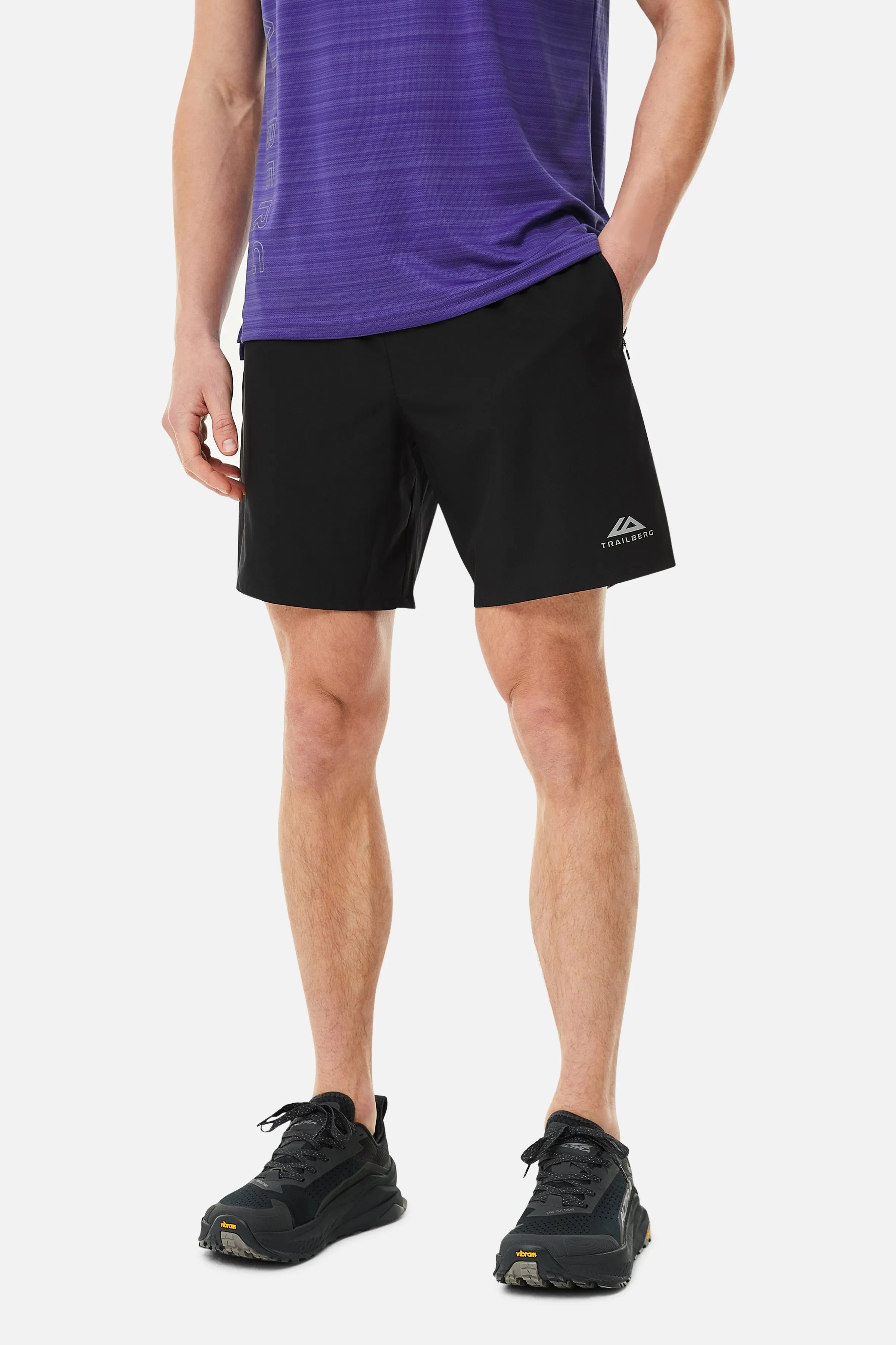 SS25 Triathlon Short - Black/Iron Grey sold by Trailberg product image thumbnail 2