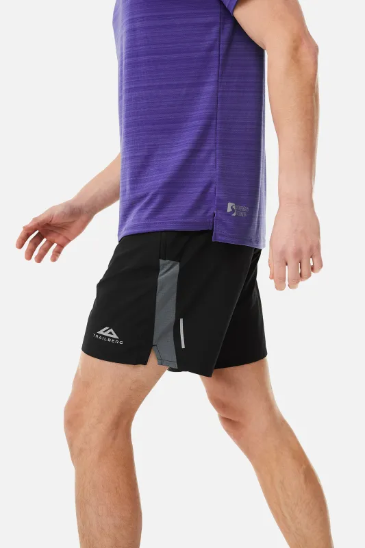 SS25 Triathlon Short - Black/Iron Grey sold by Trailberg