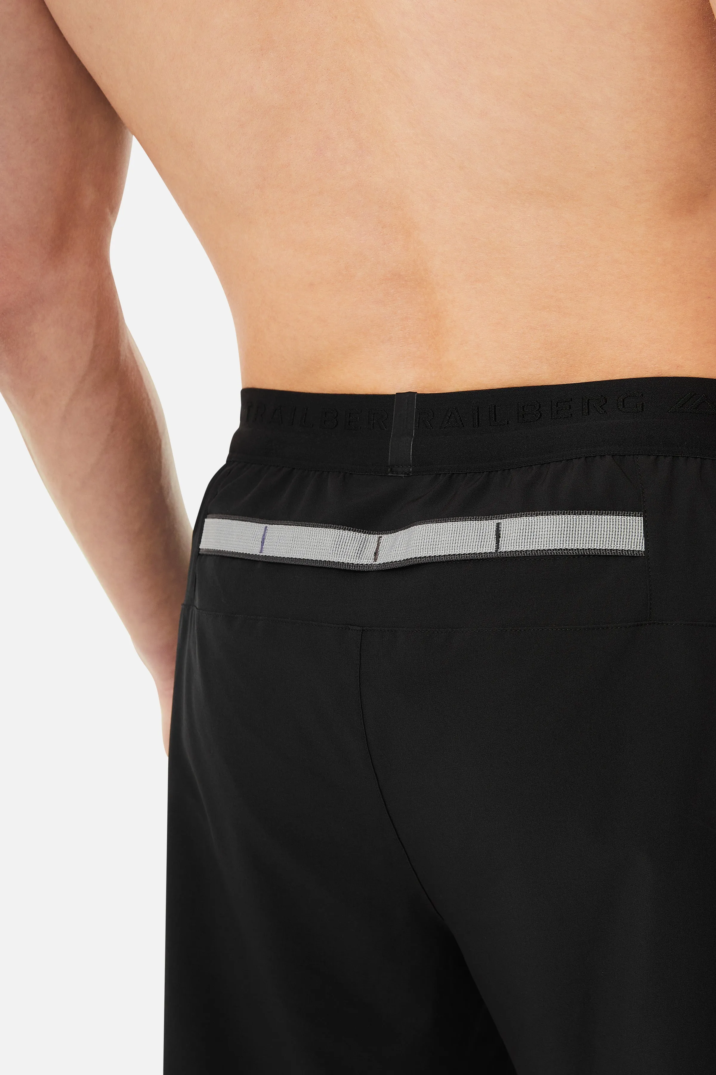 SS25 Triathlon Short - Black/Iron Grey sold by Trailberg product image thumbnail 5