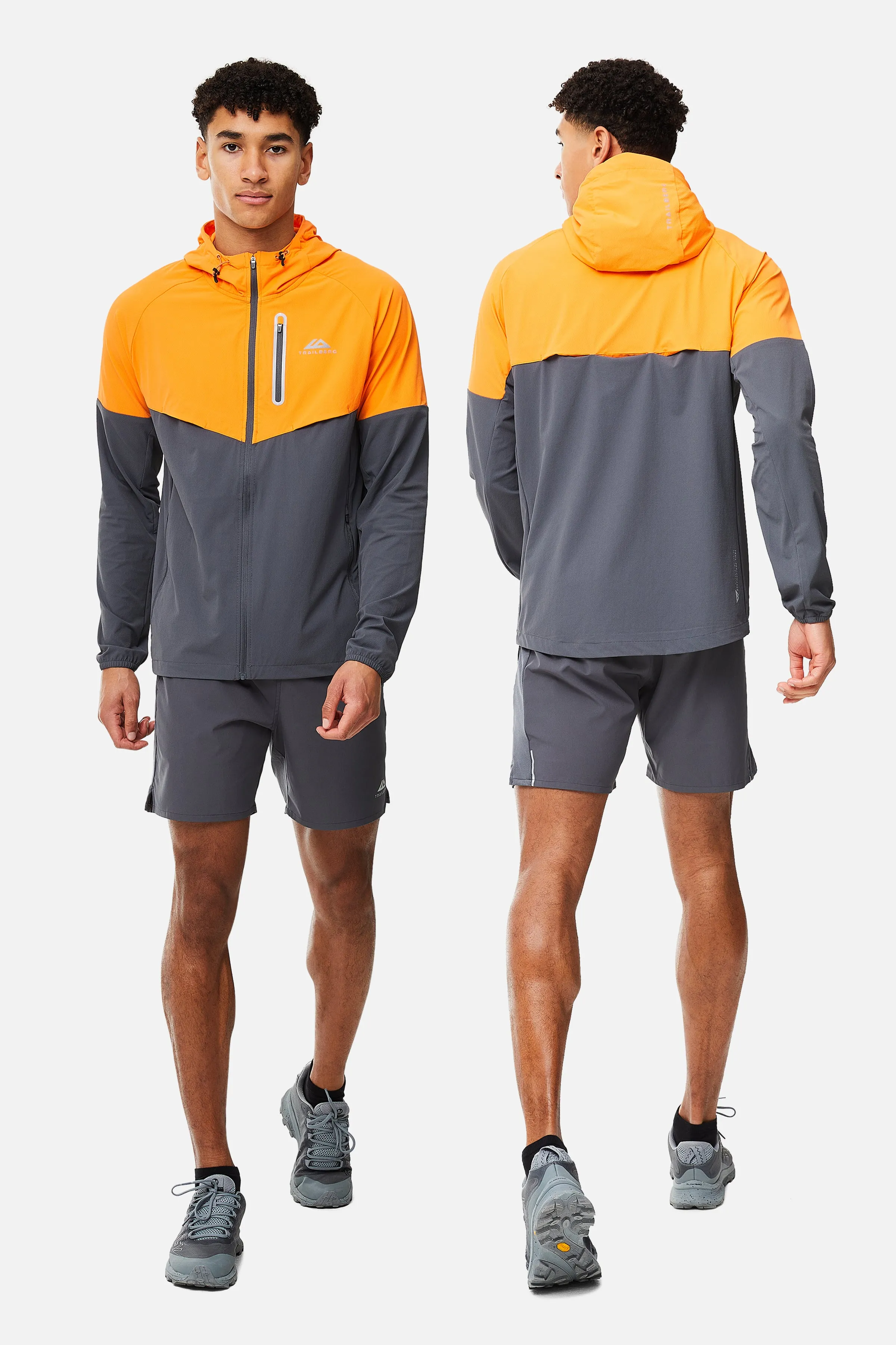 SS25 Cloud Essentials 2.0 Windset - Orange/Iron Grey sold by Trailberg