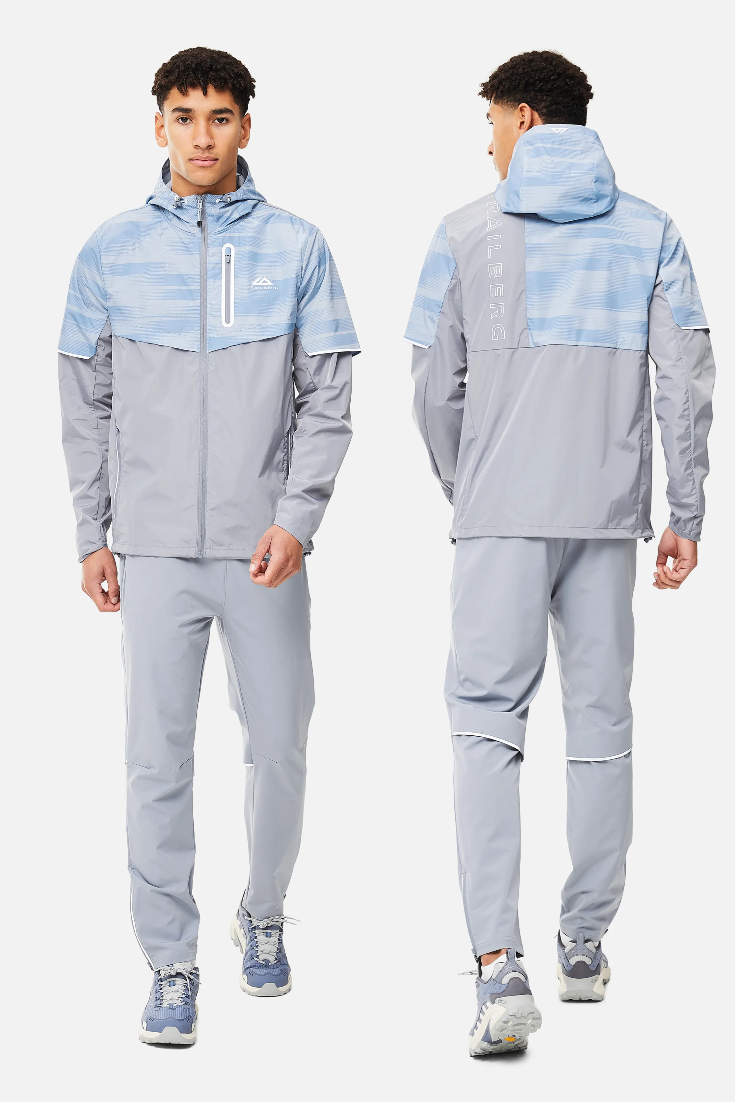 Dimension 2.0 Tracksuit - Cloud Haze/Frost Blue sold by Trailberg