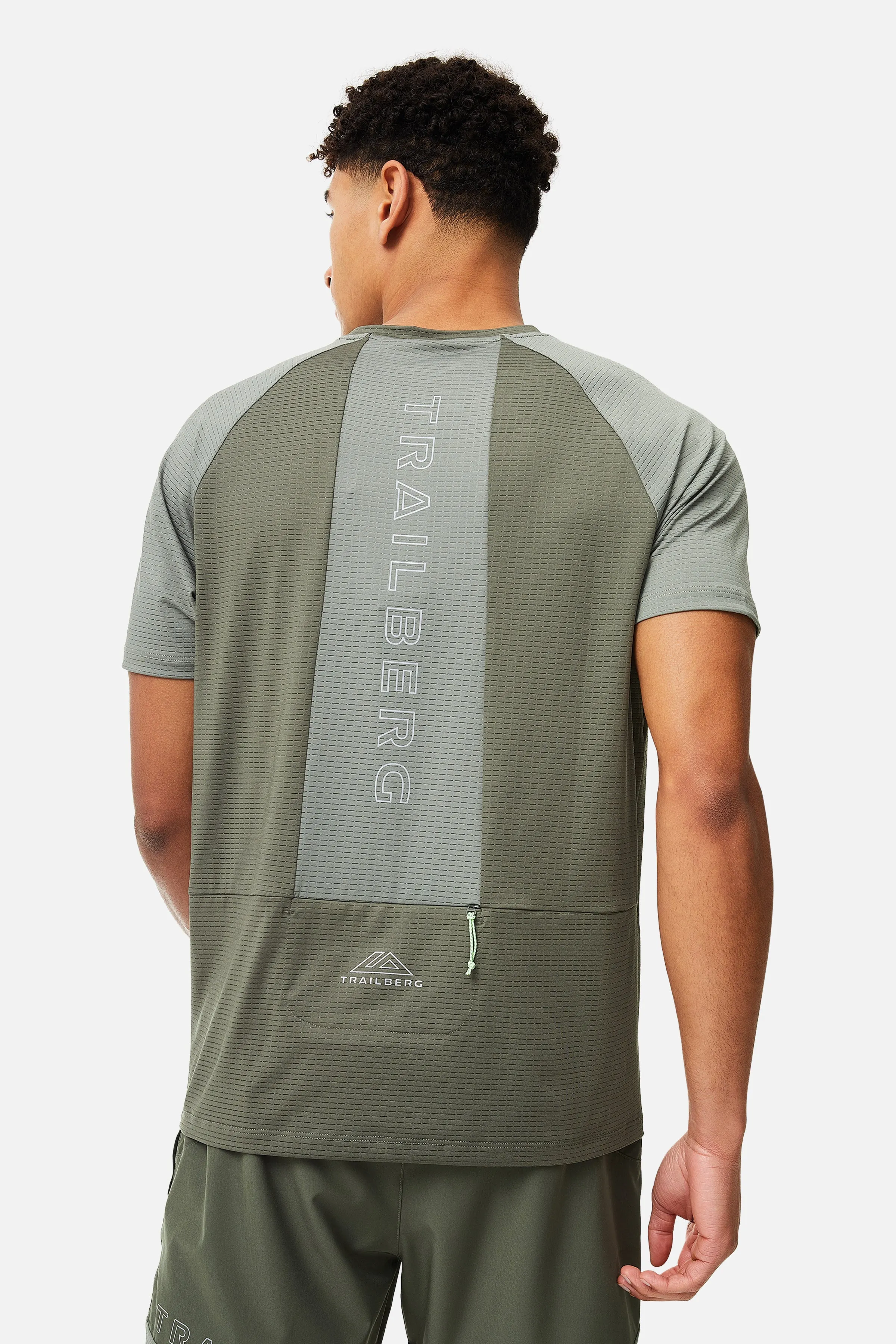 Rapid Dash Tee - Dark Fern/Pine Dust sold by Trailberg product image thumbnail 2