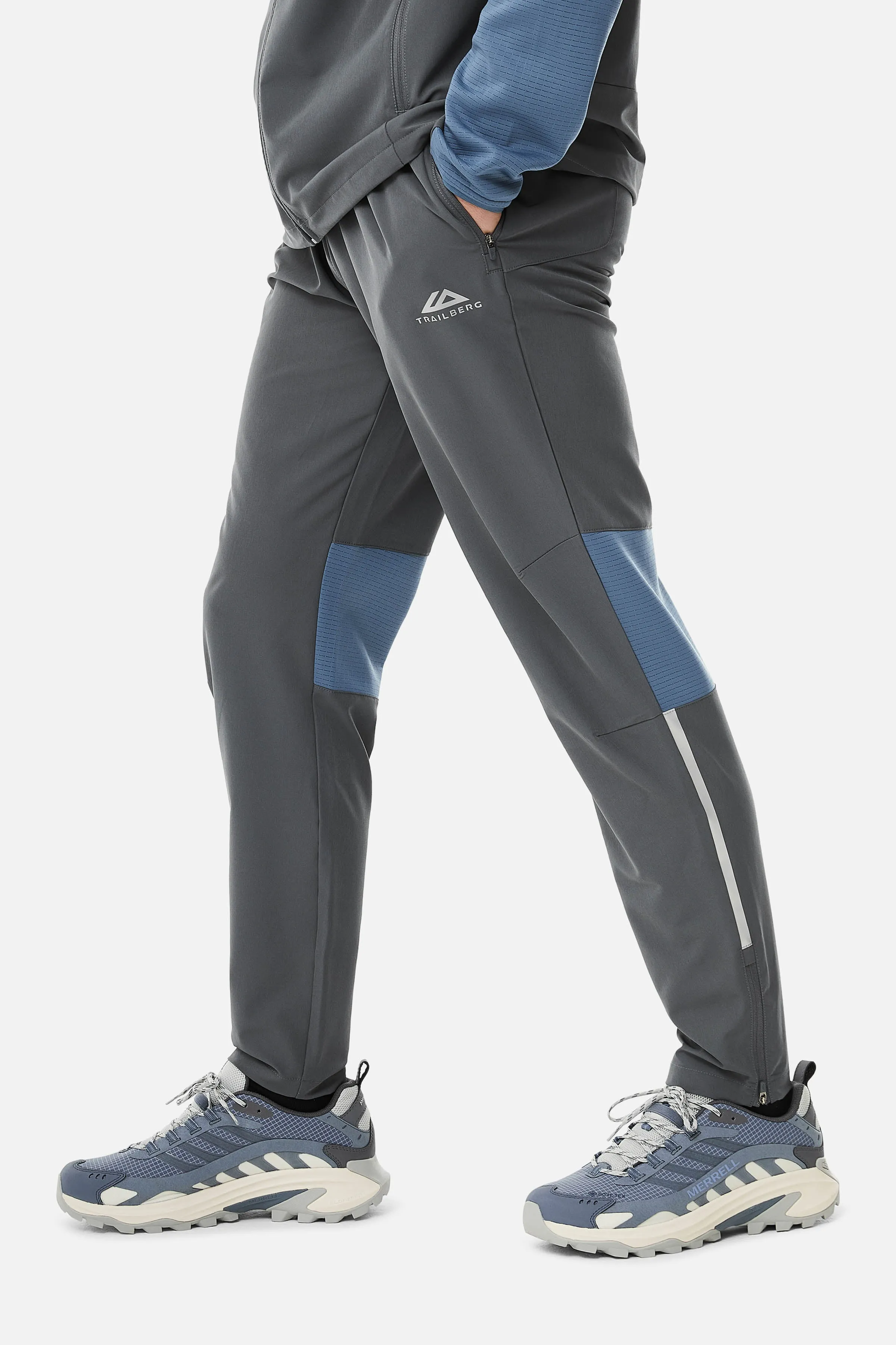 Rapid Dash Pant - Storm Grey/Lagoon sold by Trailberg product image thumbnail 2