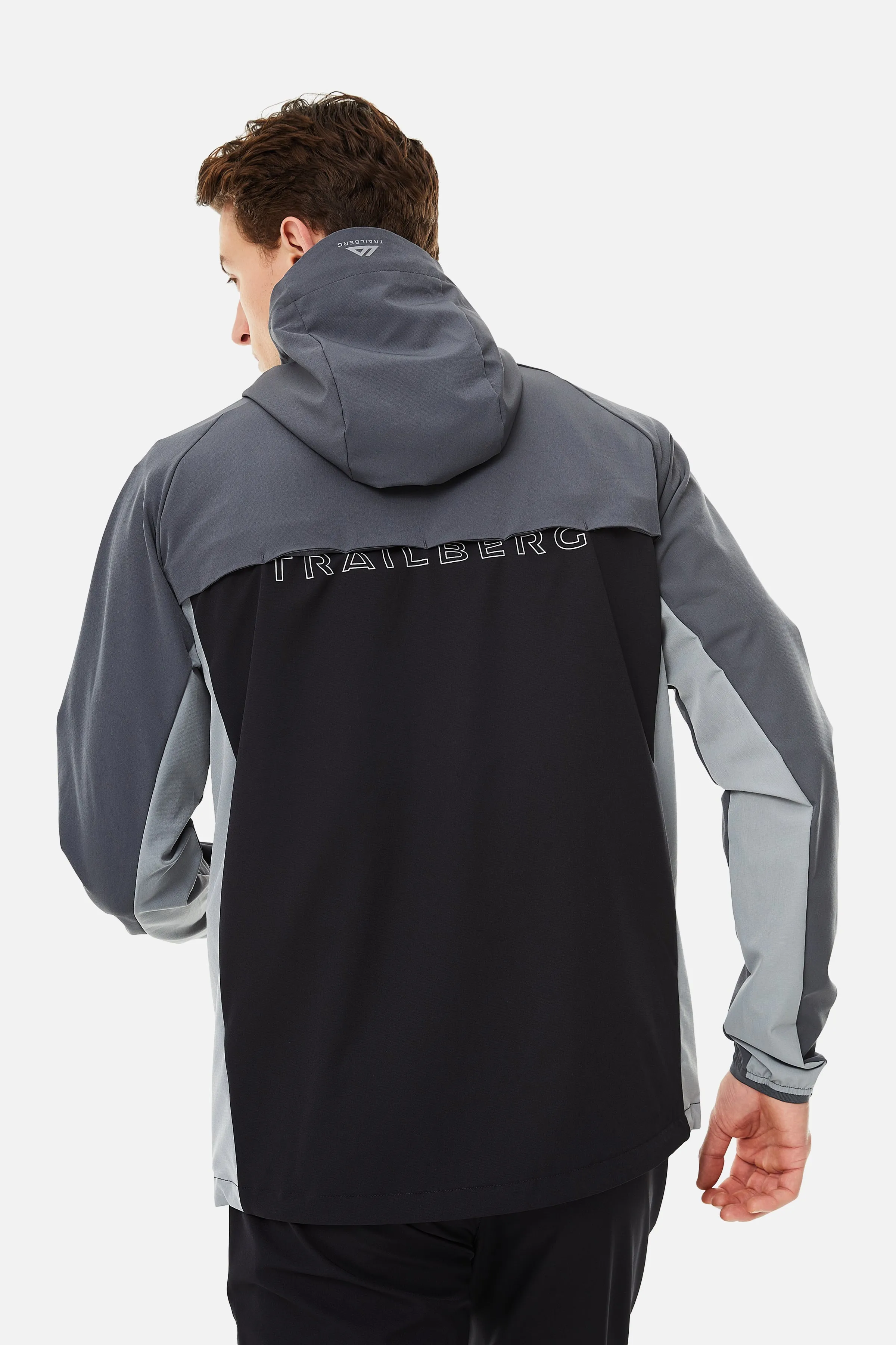 Tricolour 2.0 Hood - Black/Iron Grey/Moon Grey sold by Trailberg product image thumbnail 2