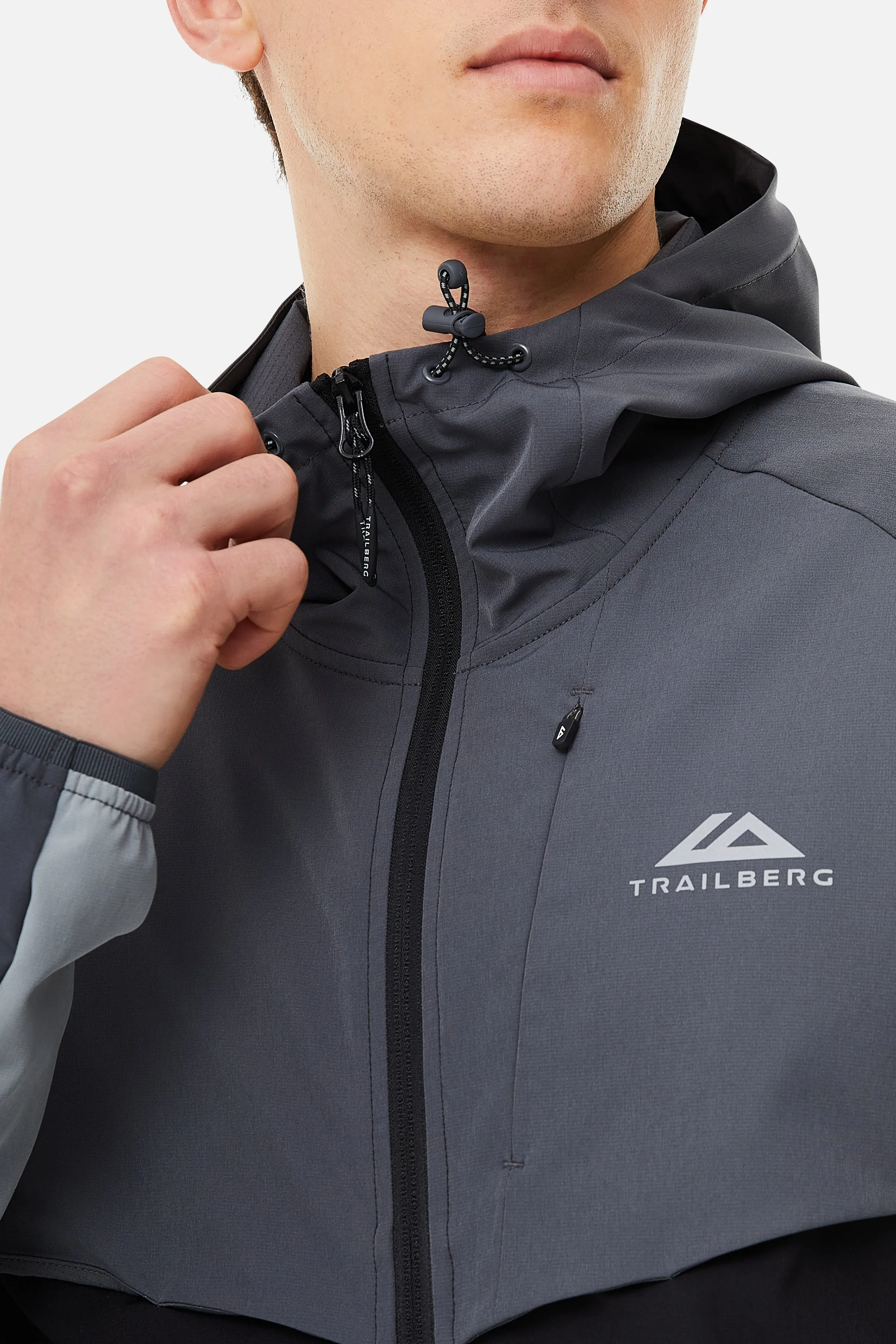 Tricolour 2.0 Hood - Black/Iron Grey/Moon Grey sold by Trailberg product image thumbnail 4