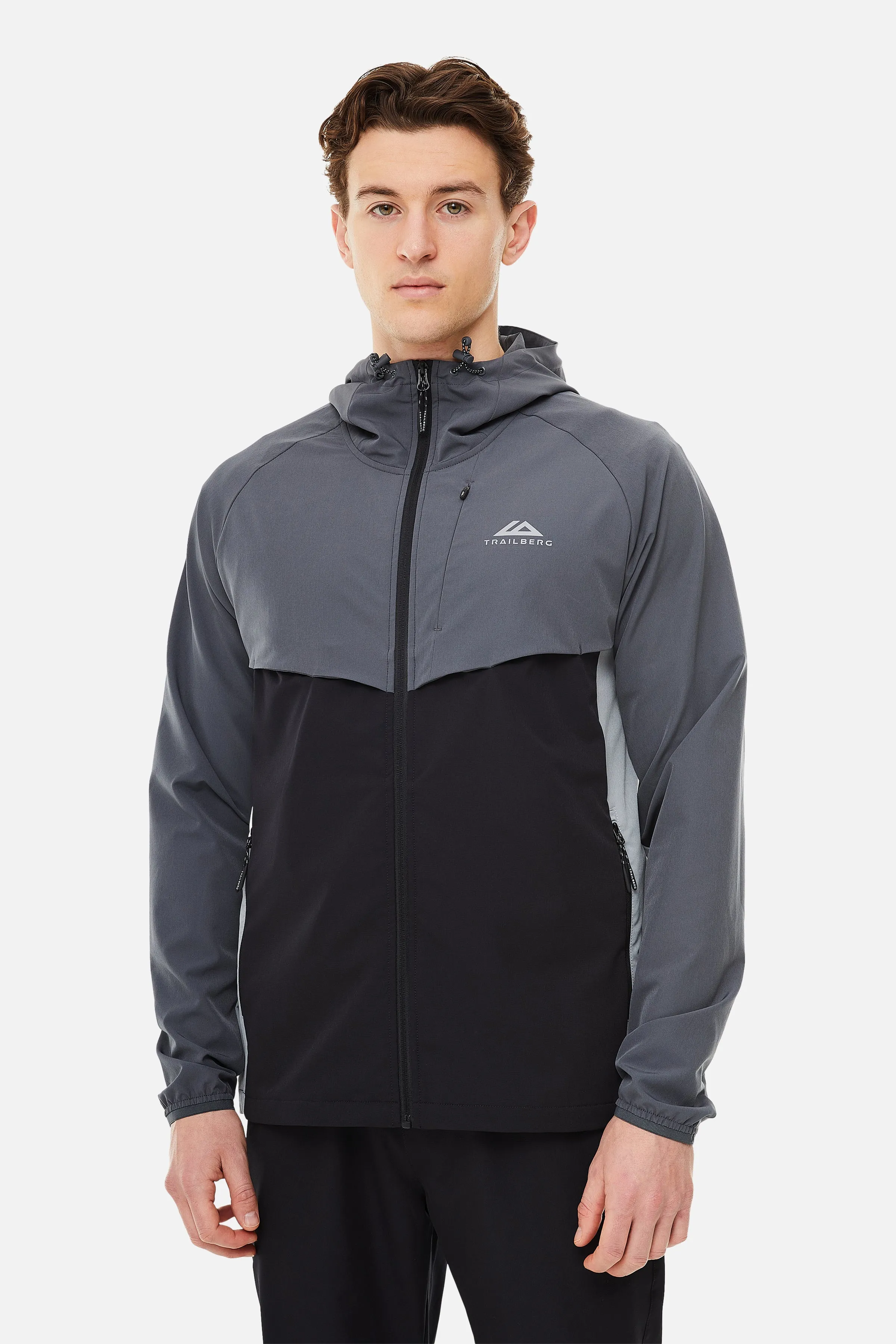 Tricolour 2.0 Hood - Black/Iron Grey/Moon Grey sold by Trailberg