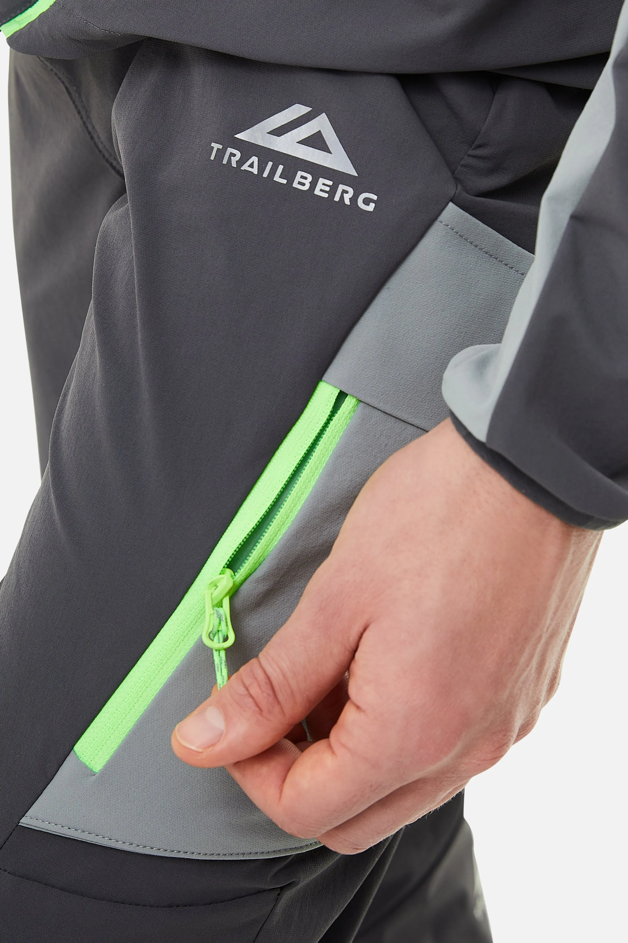 Faltenjura Pant - Iron Grey/Moon Grey sold by Trailberg product image thumbnail 4