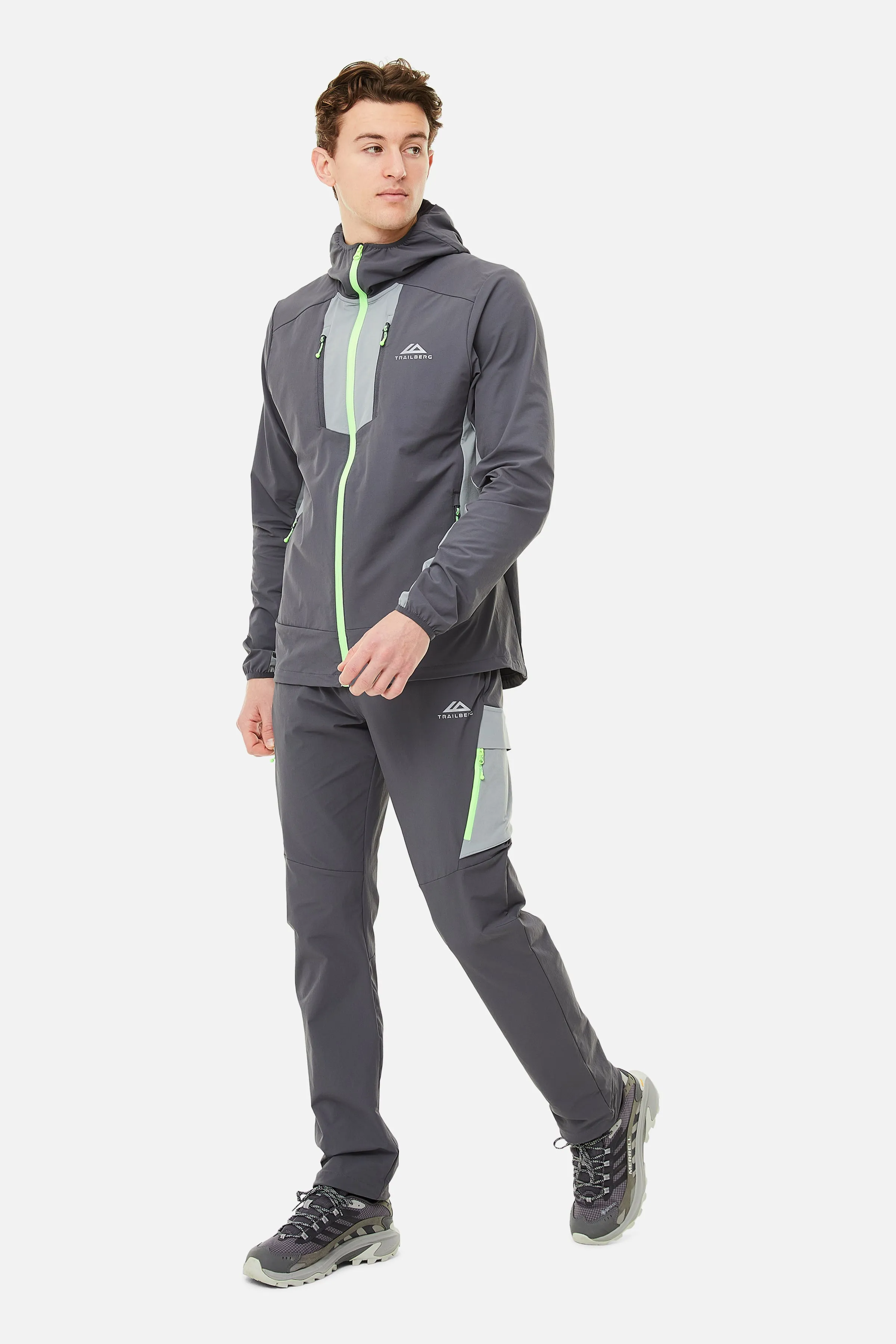 Faltenjura Pant - Iron Grey/Moon Grey sold by Trailberg product image thumbnail 3