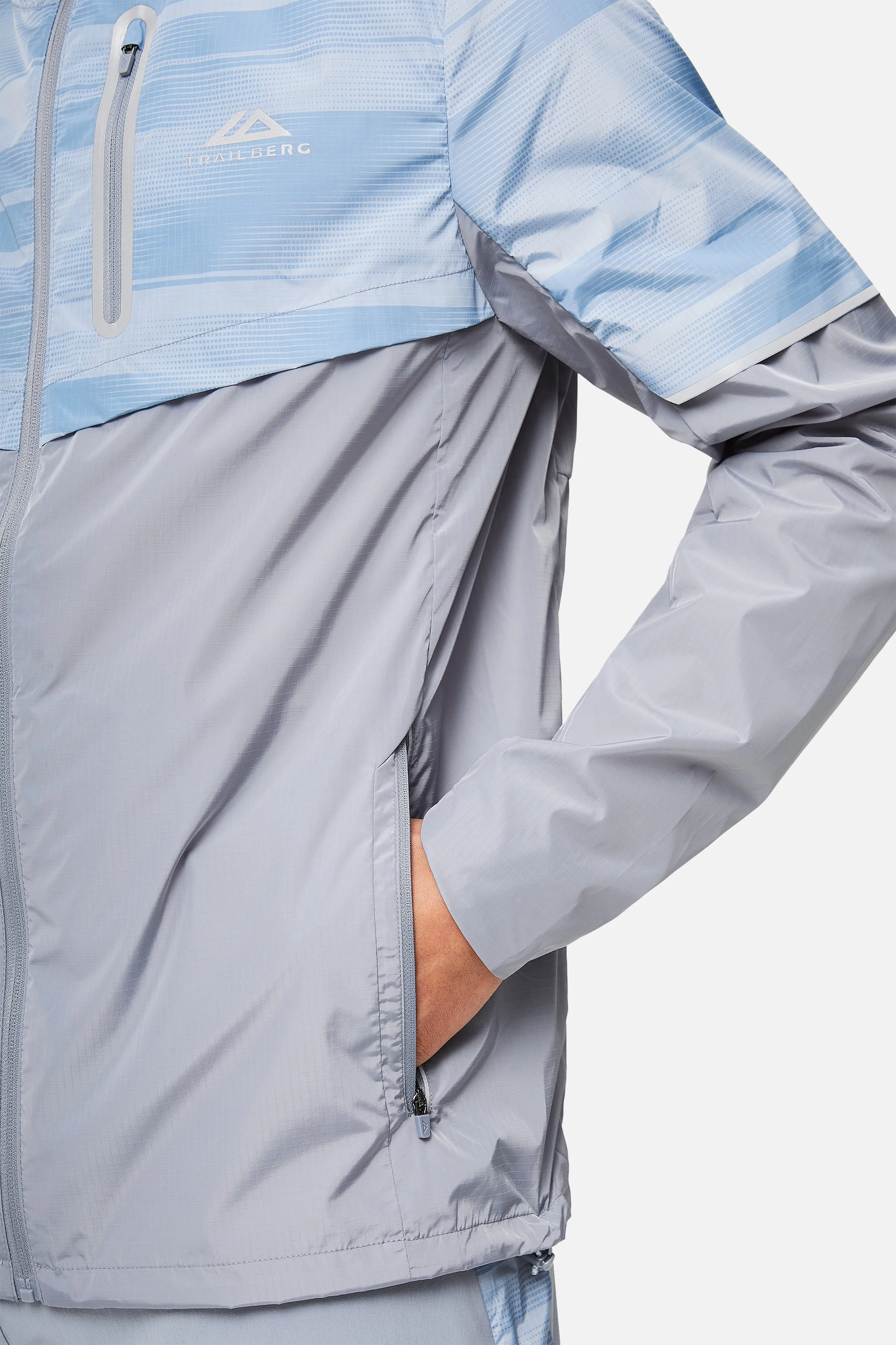 Dimension 2.0 Windbreaker - Cloud Haze/Frost Blue sold by Trailberg product image thumbnail 4