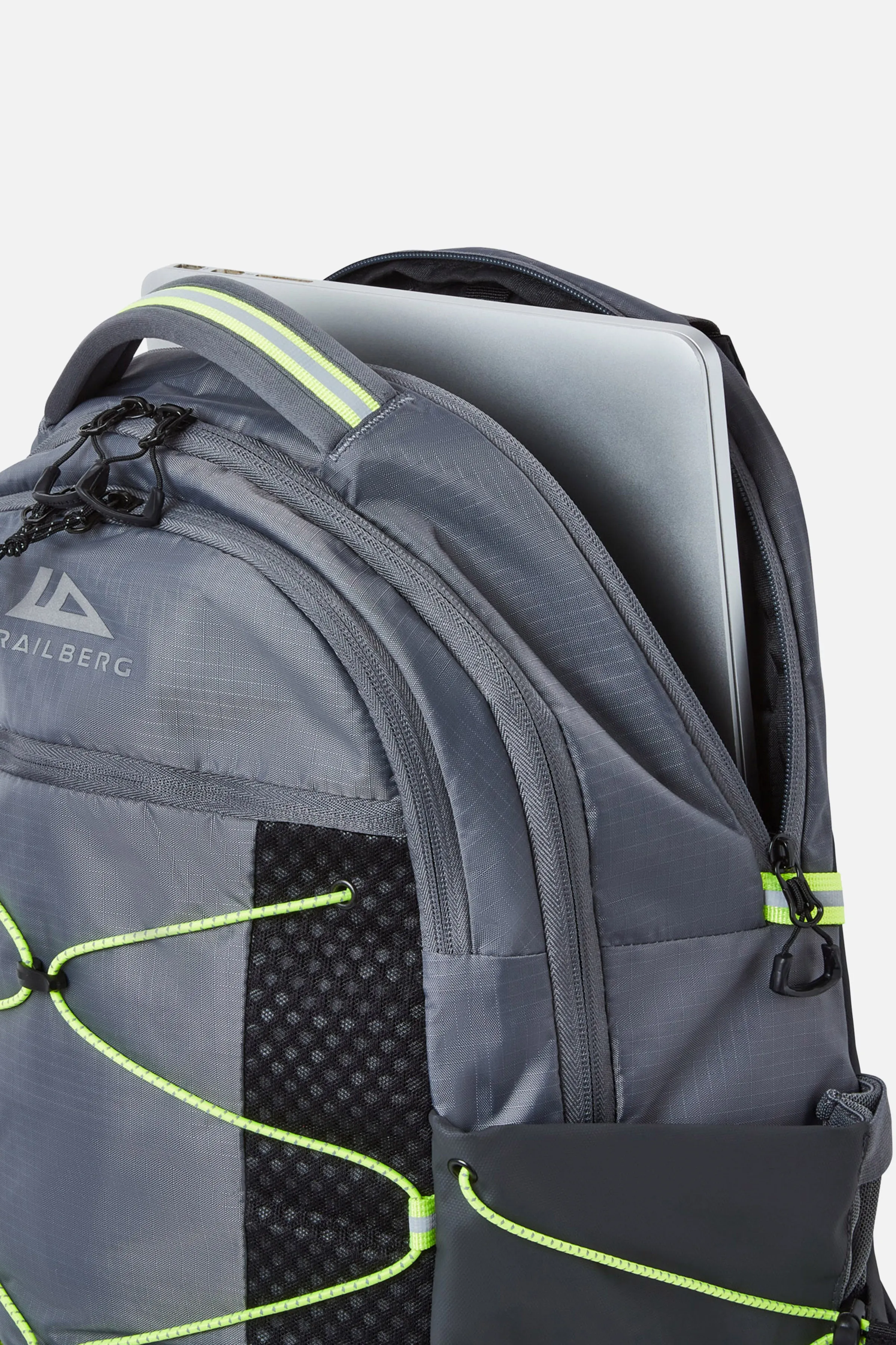 Matterhorn 2.0 Backpack - Moon Grey/Neon Lime sold by Trailberg product image thumbnail 5