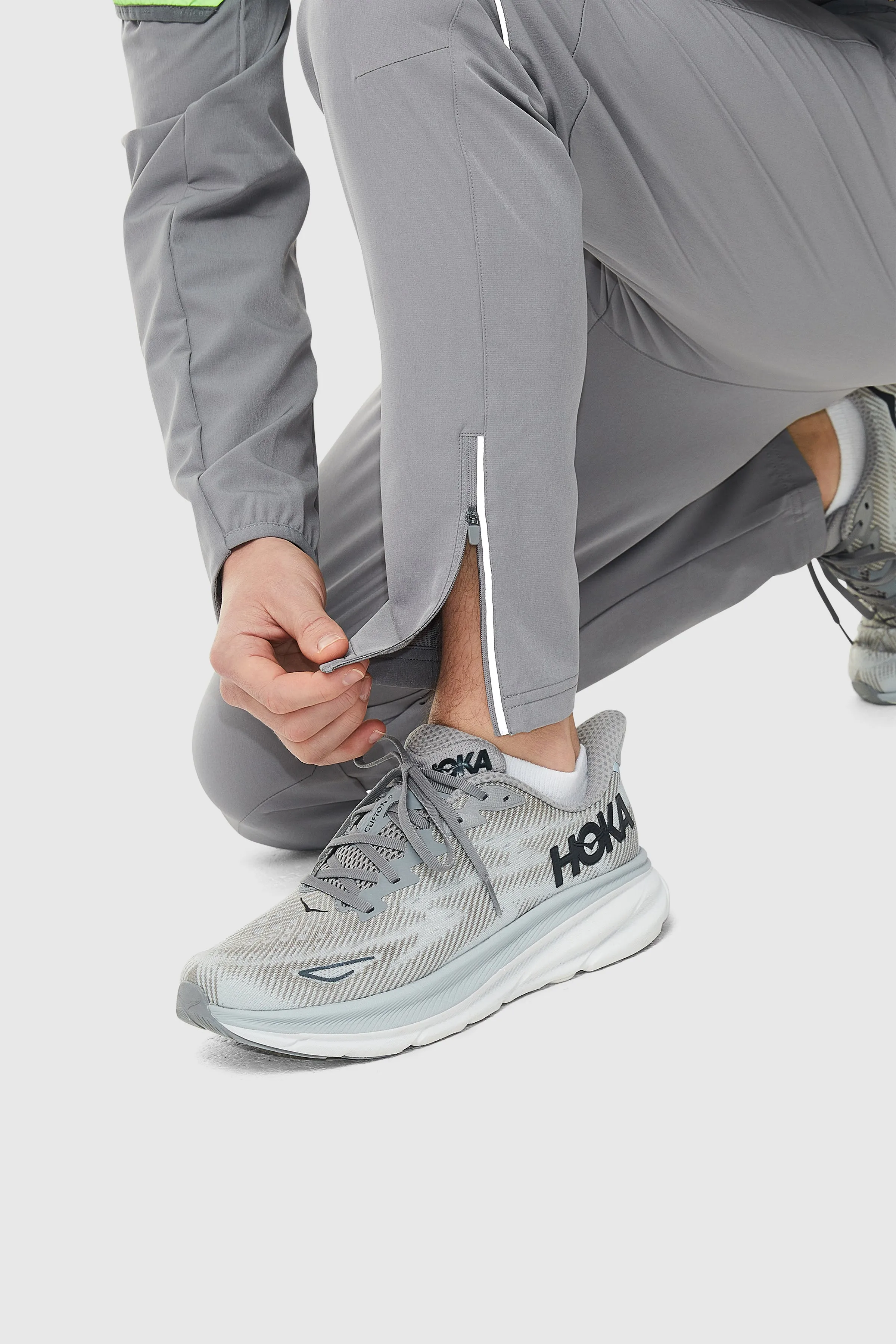 Vertigo 3.0 Tape Pant - Owl Grey/Neon Lime sold by Trailberg product image thumbnail 3