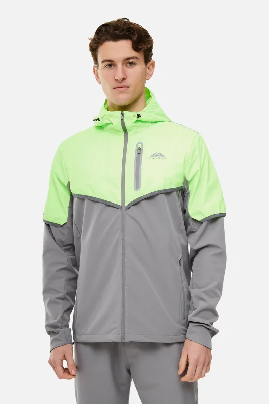 Vertigo 3.0 Tape Hood - Owl Grey/Neon Lime sold by Trailberg