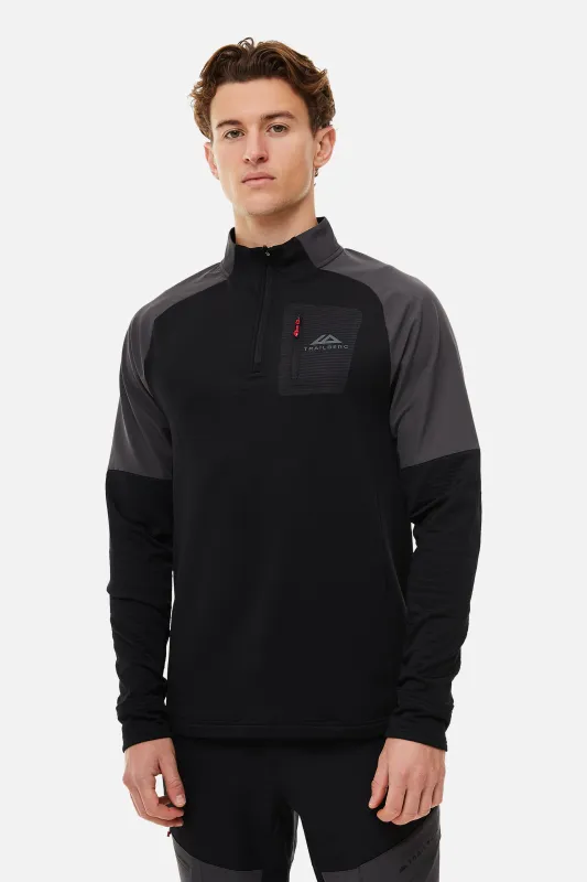 Elbrus 3.0 1/4 Zip- Black/Grey sold by Trailberg