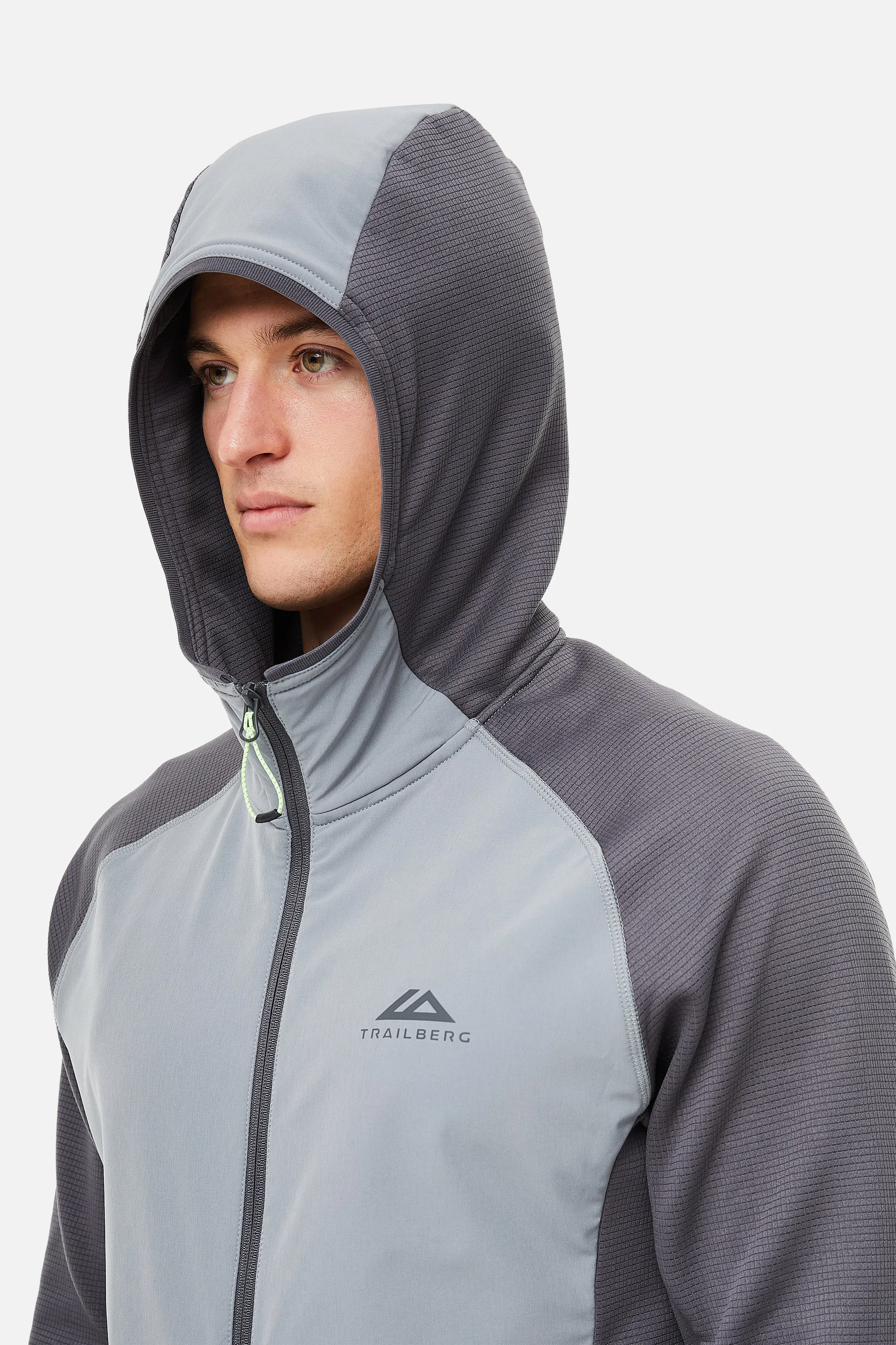 Glacier Fleece Tracksuit - Charcoal/Grey sold by Trailberg product image thumbnail 4