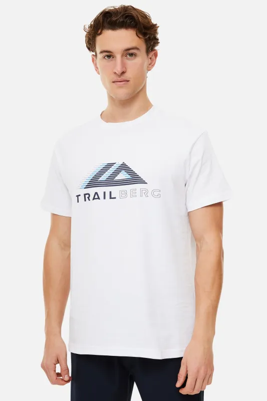 Summit Tee - White sold by Trailberg