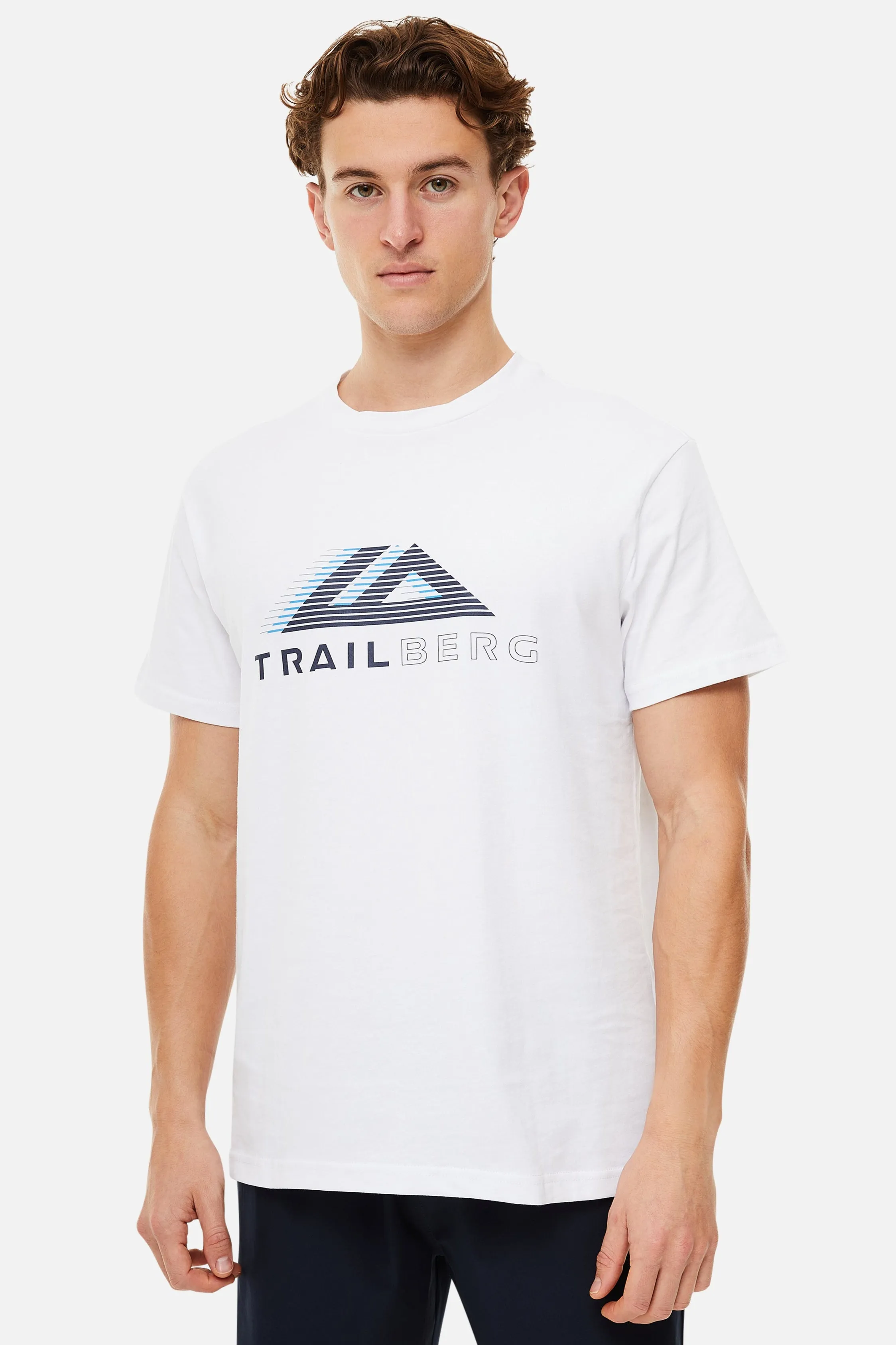Summit Tee - White sold by Trailberg