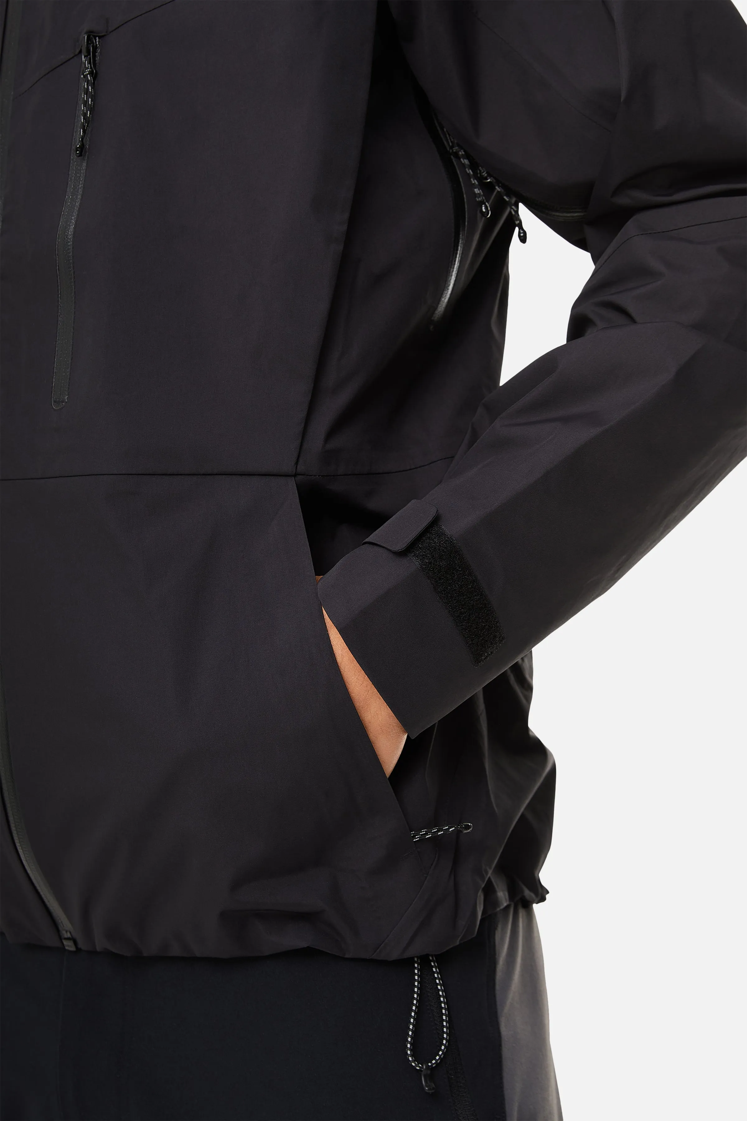 Conquer Waterproof Shell Jacket - Black sold by Trailberg product image thumbnail 5