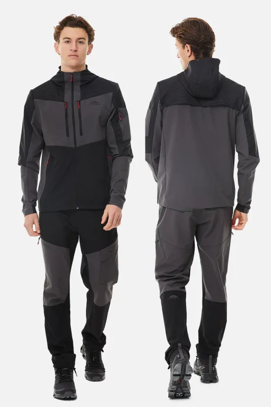 Elbrus 3.0 Tracksuit - Black/Grey sold by Trailberg