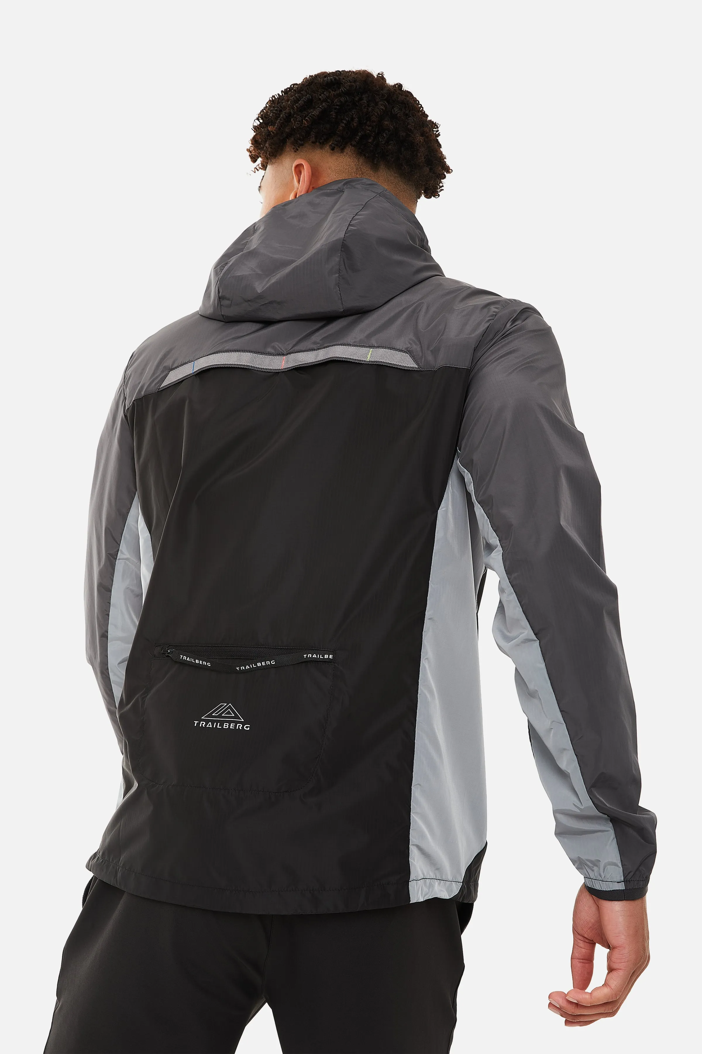AW24 Triathlon Windbreaker - Charcoal/Grey sold by Trailberg product image thumbnail 2