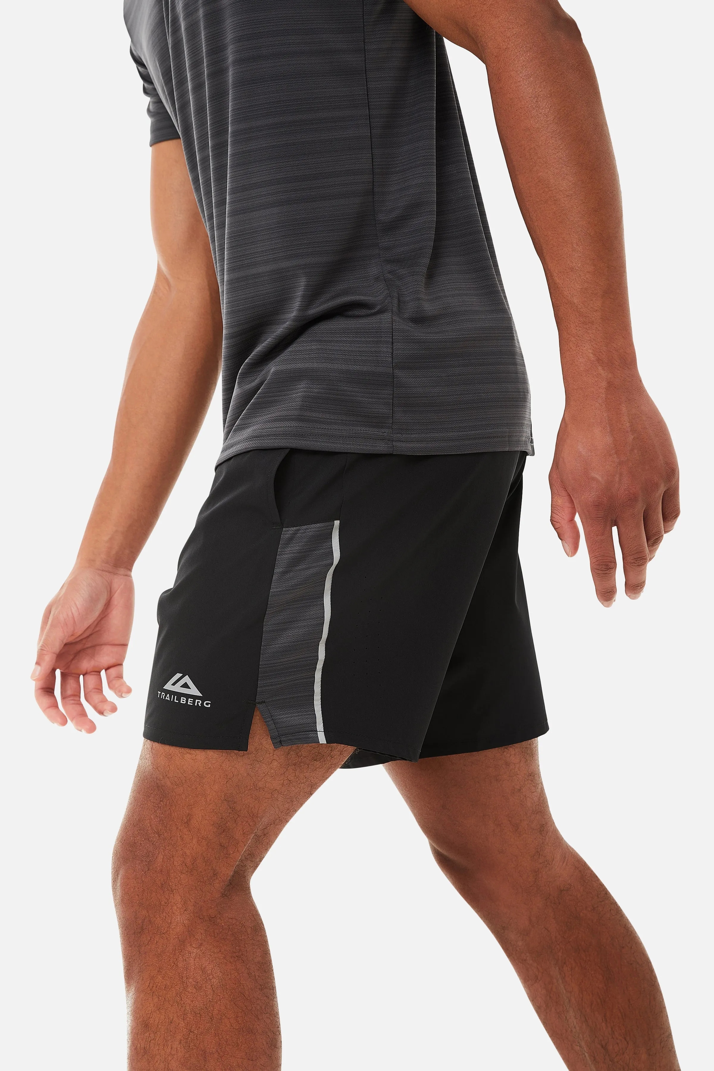 AW24 Cloud Short - Black/Grey sold by Trailberg