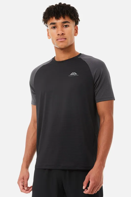 Rapid Dash Tee - Black/Grey sold by Trailberg