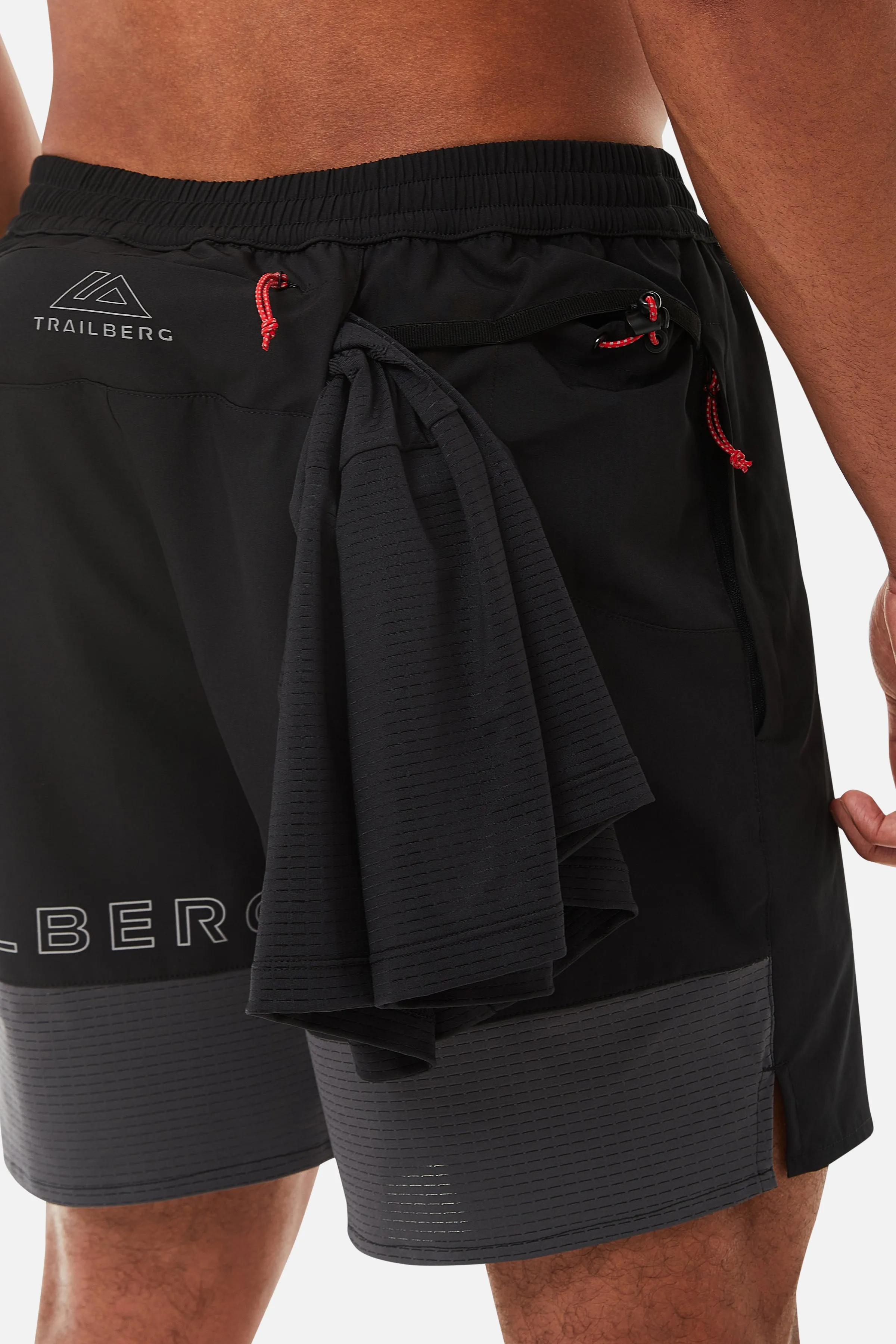 Rapid Dash Short - Black/Grey sold by Trailberg product image thumbnail 3