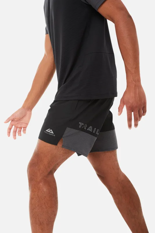 Rapid Dash Short - Black/Grey sold by Trailberg