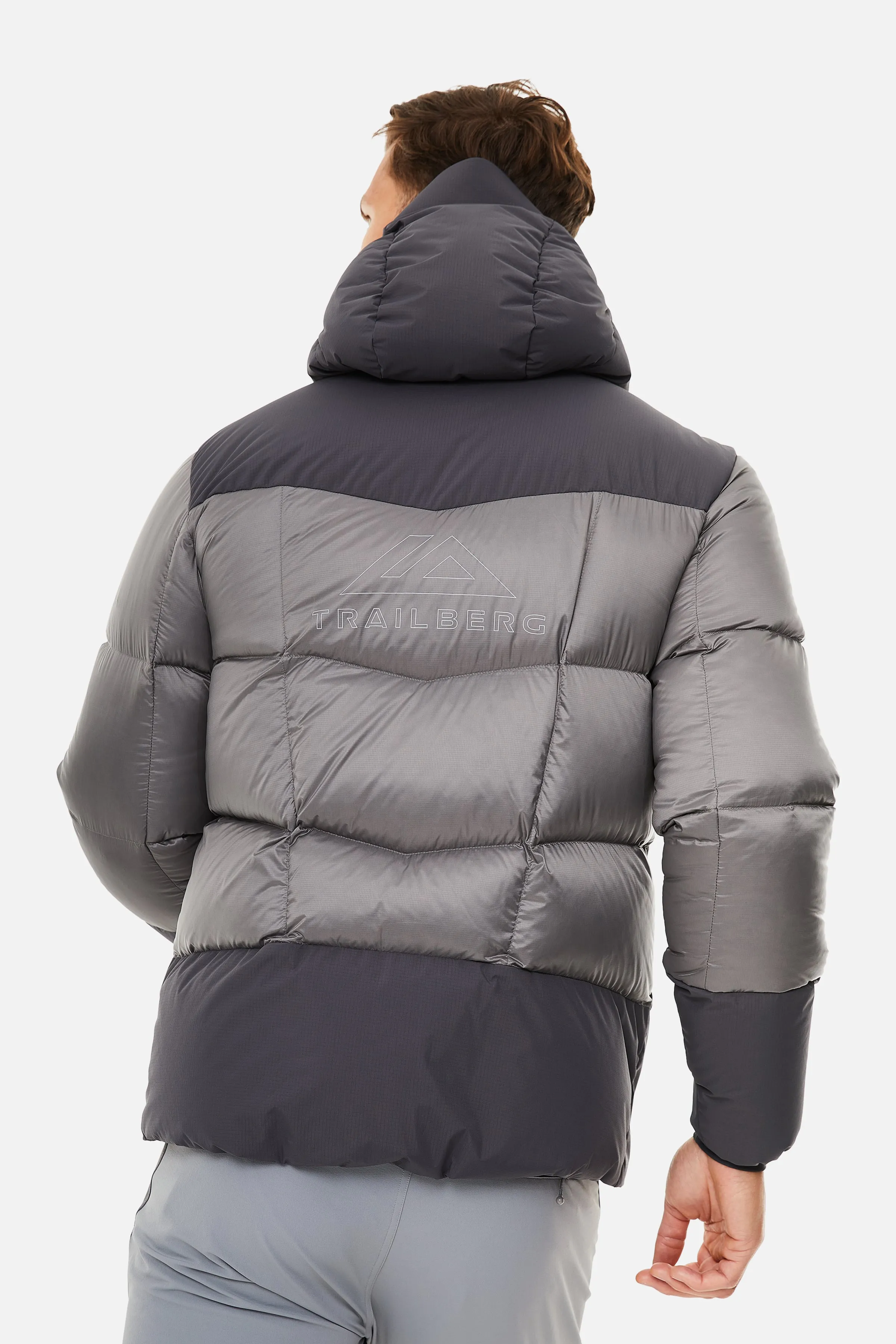 Eiger Puffer 700FP - Grey/Light Grey sold by Trailberg product image thumbnail 2