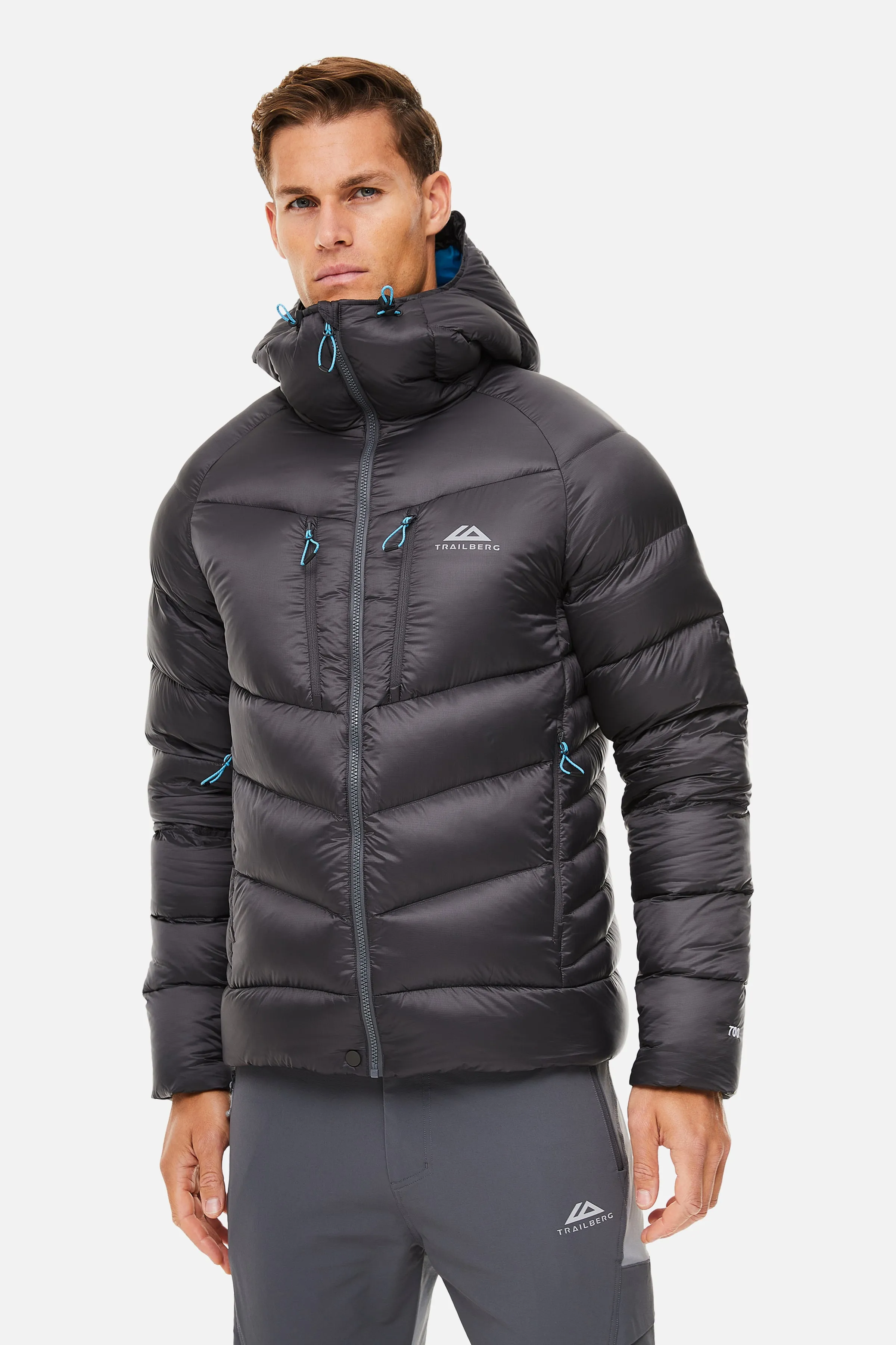 Blanc Puffer 700FP - Dark Grey sold by Trailberg