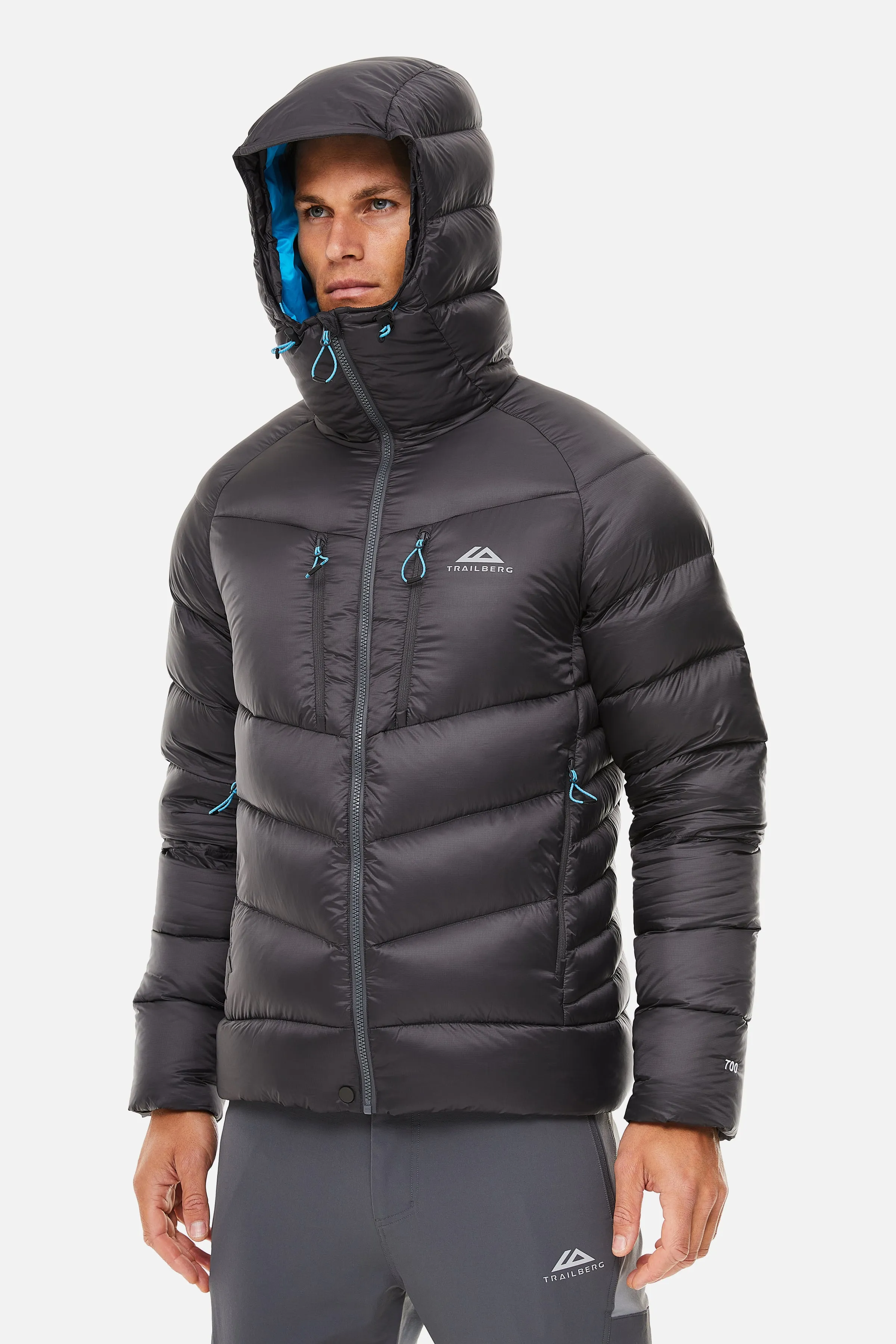 Blanc Puffer 700FP - Dark Grey sold by Trailberg product image thumbnail 5