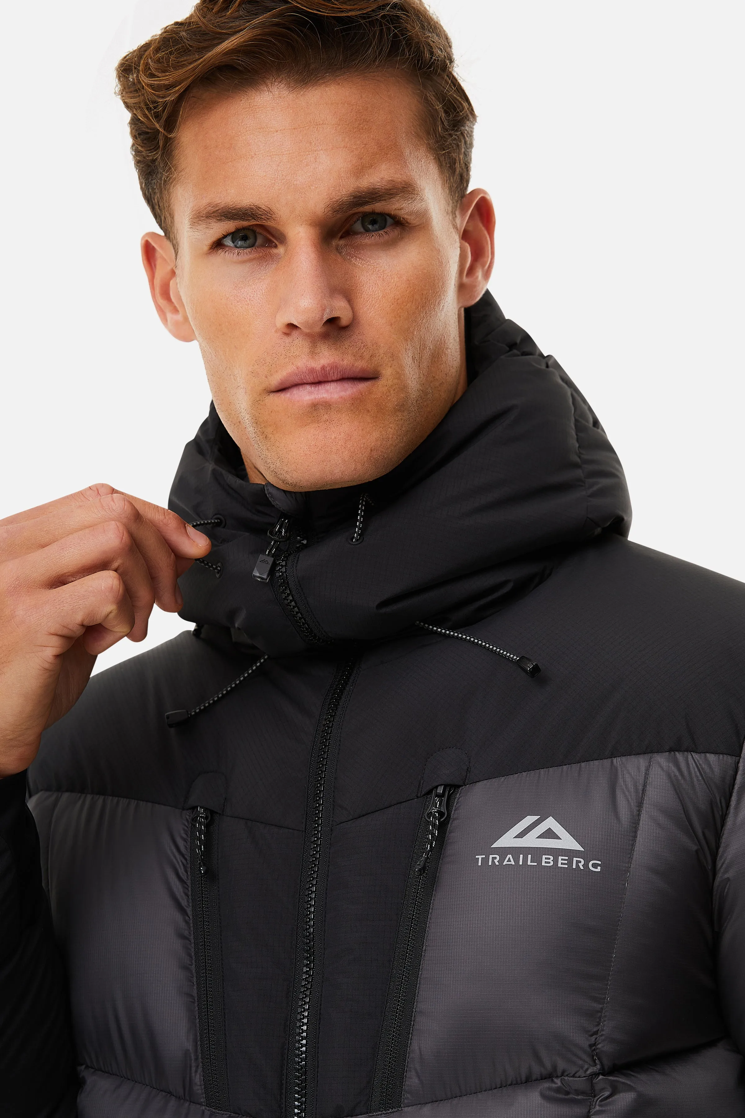 Eiger Puffer 700FP - Black/Grey sold by Trailberg product image thumbnail 3