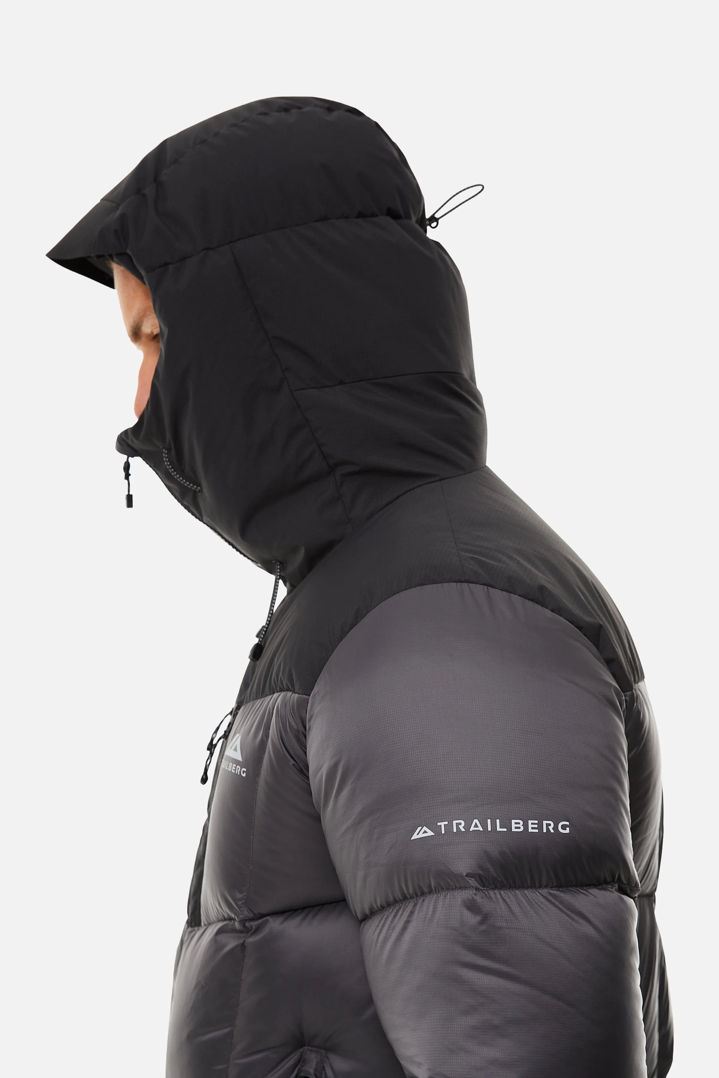 Eiger Puffer 700FP - Black/Grey sold by Trailberg product image thumbnail 4