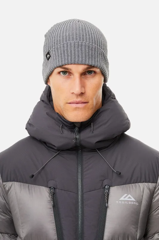 Nevis Beanie - Grey sold by Trailberg