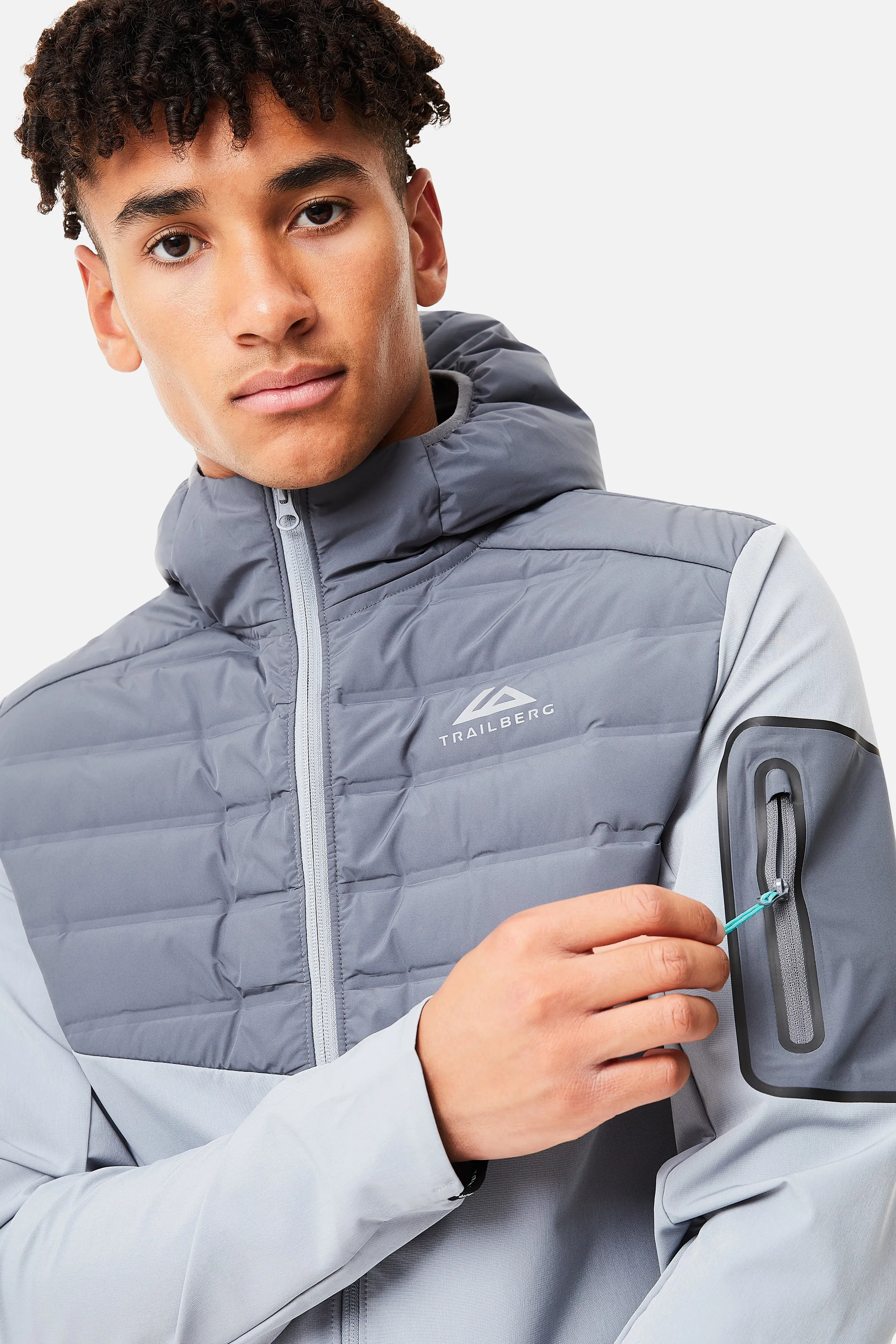 Rhine Hybrid Jacket - Grey sold by Trailberg product image thumbnail 5