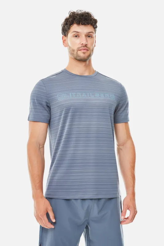 Crest 2.0 Tee - Storm Grey/Tropical Depths sold by Trailberg