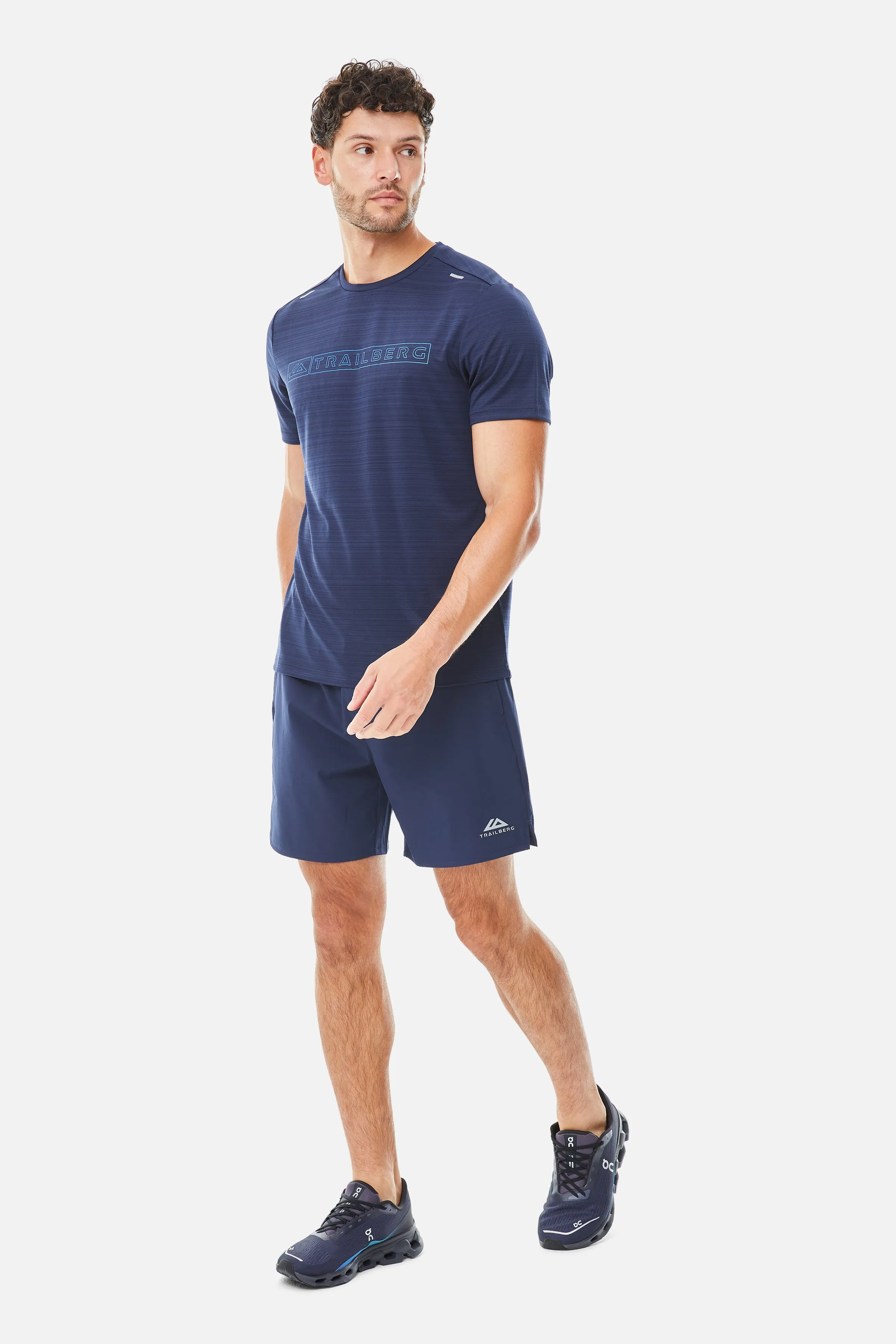 Crest 2.0 Tee - Navy Blue/Lagoon Blue sold by Trailberg product image thumbnail 3