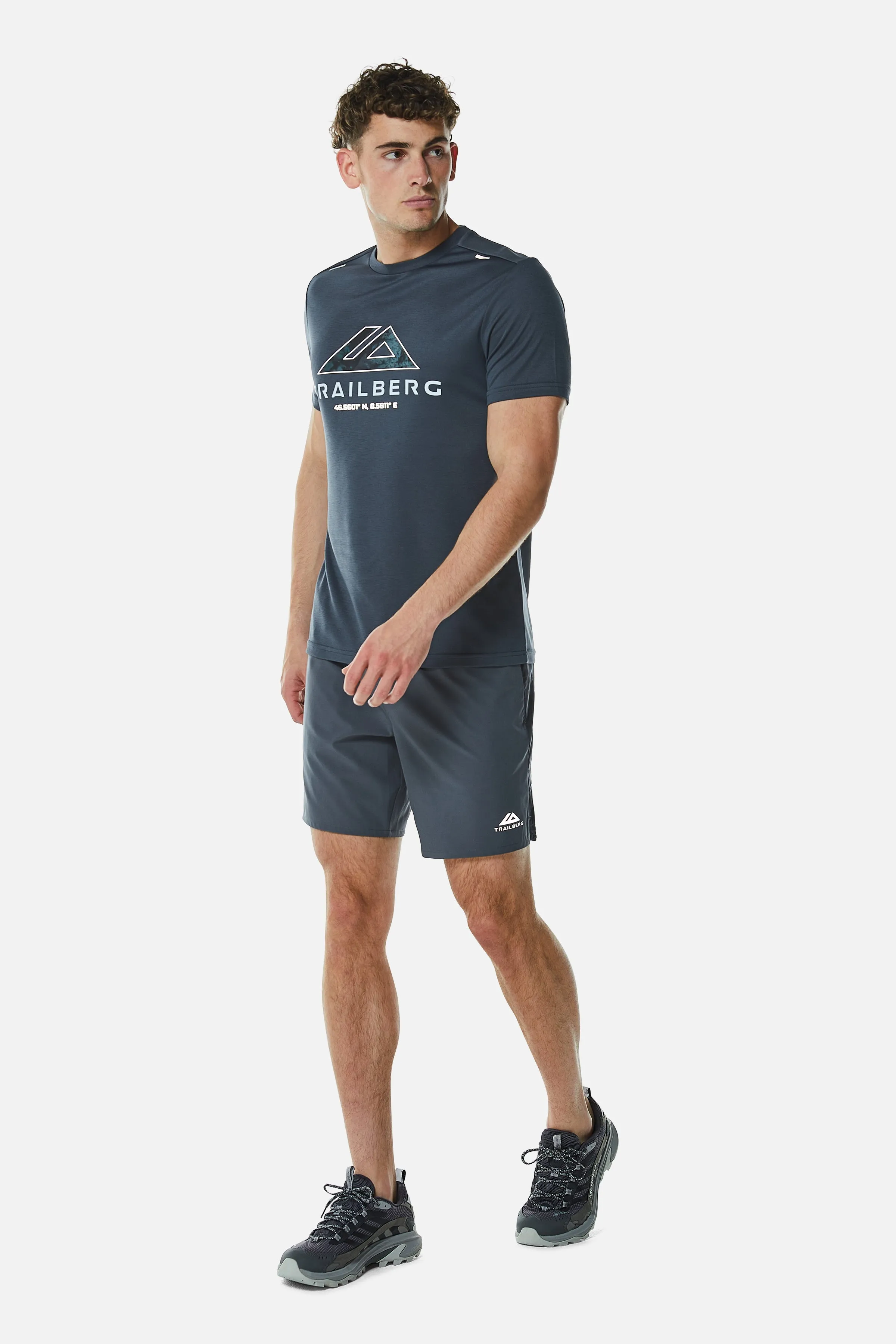 Tie Dye Tee - Iron Grey sold by Trailberg product image thumbnail 3