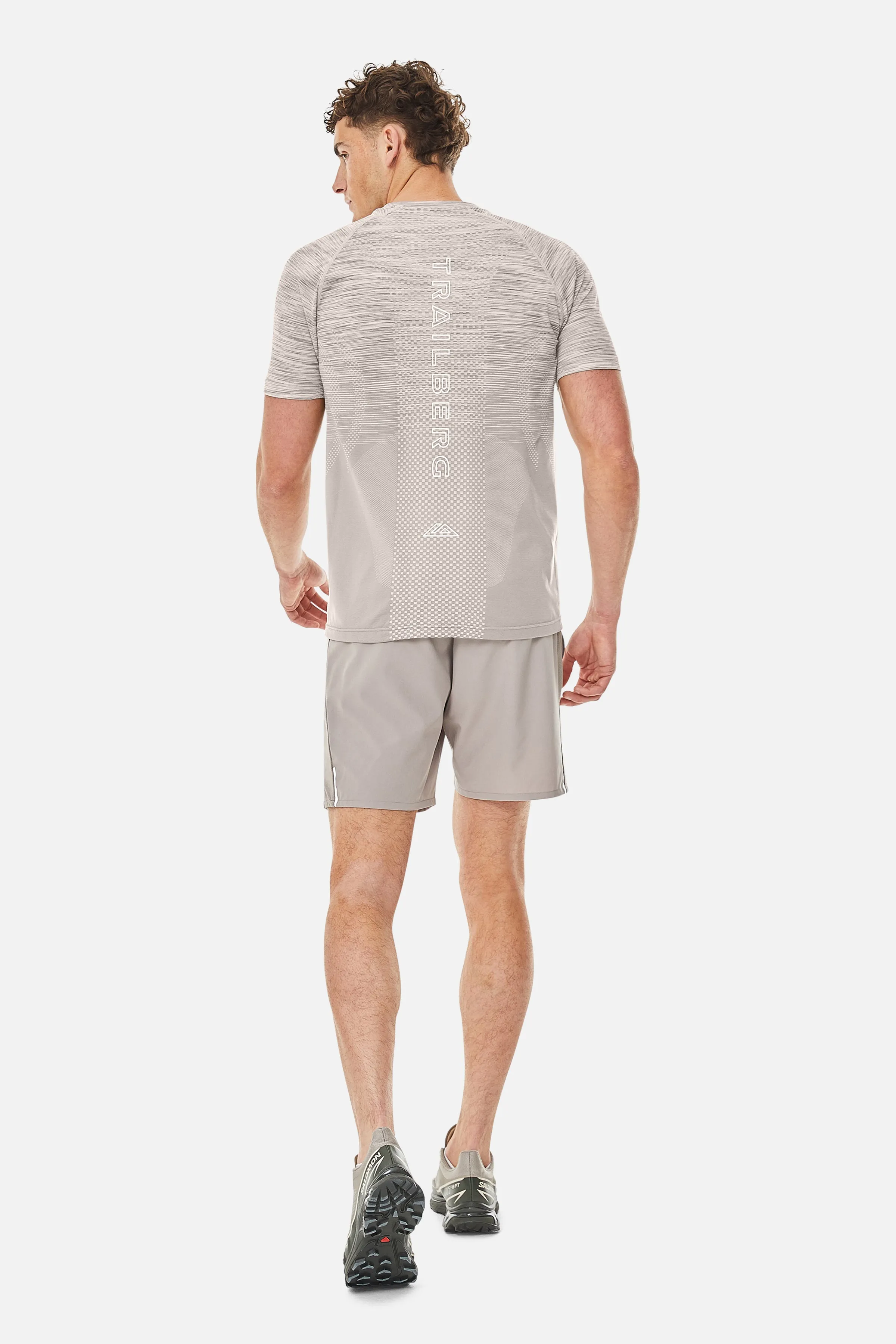 Apex Seamless Tee - Pale Taupe/Fossil Brown/Desert Sand/Earth Stone sold by Trailberg product image thumbnail 3