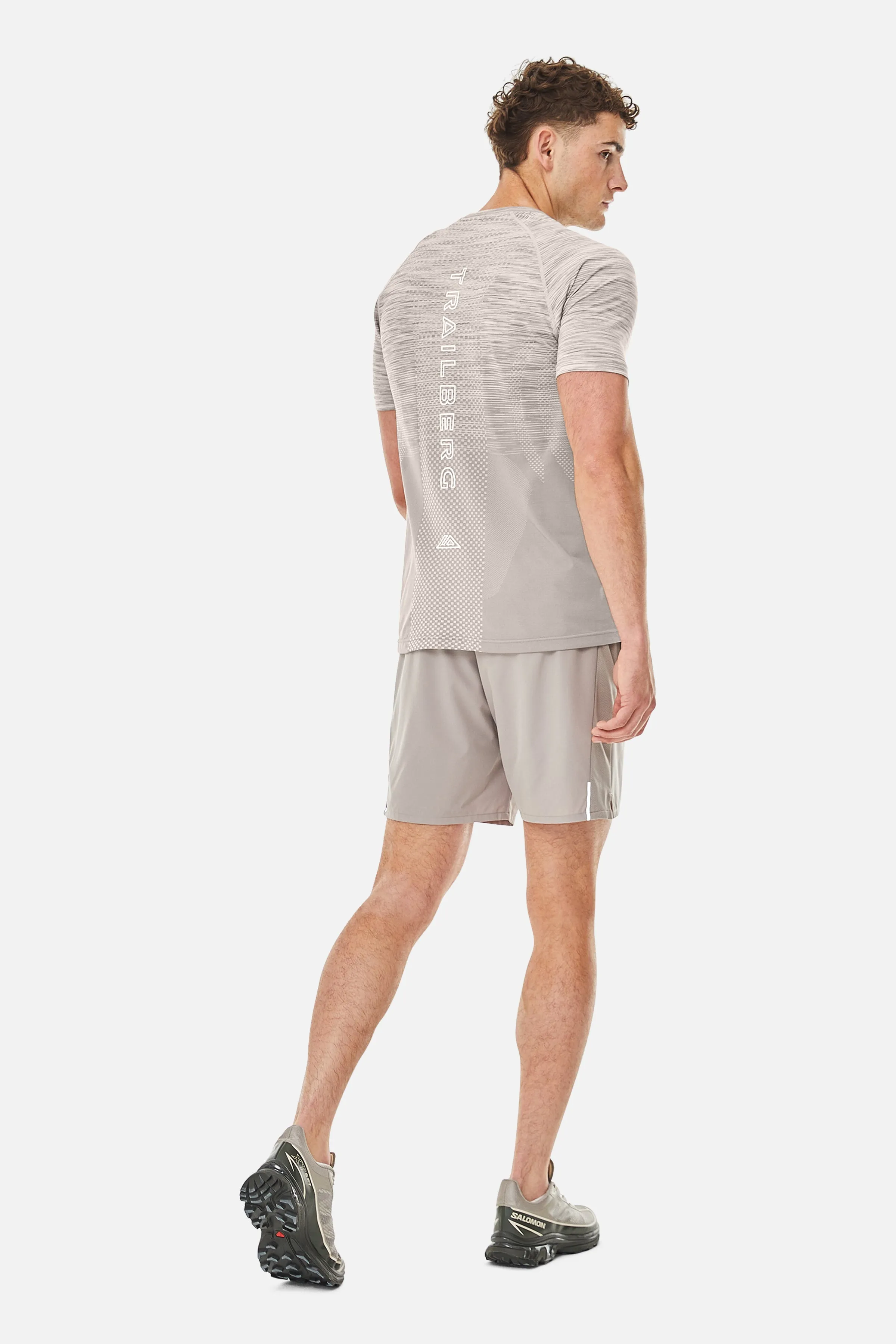 Apex Seamless Tee - Pale Taupe/Fossil Brown/Desert Sand/Earth Stone sold by Trailberg product image thumbnail 4