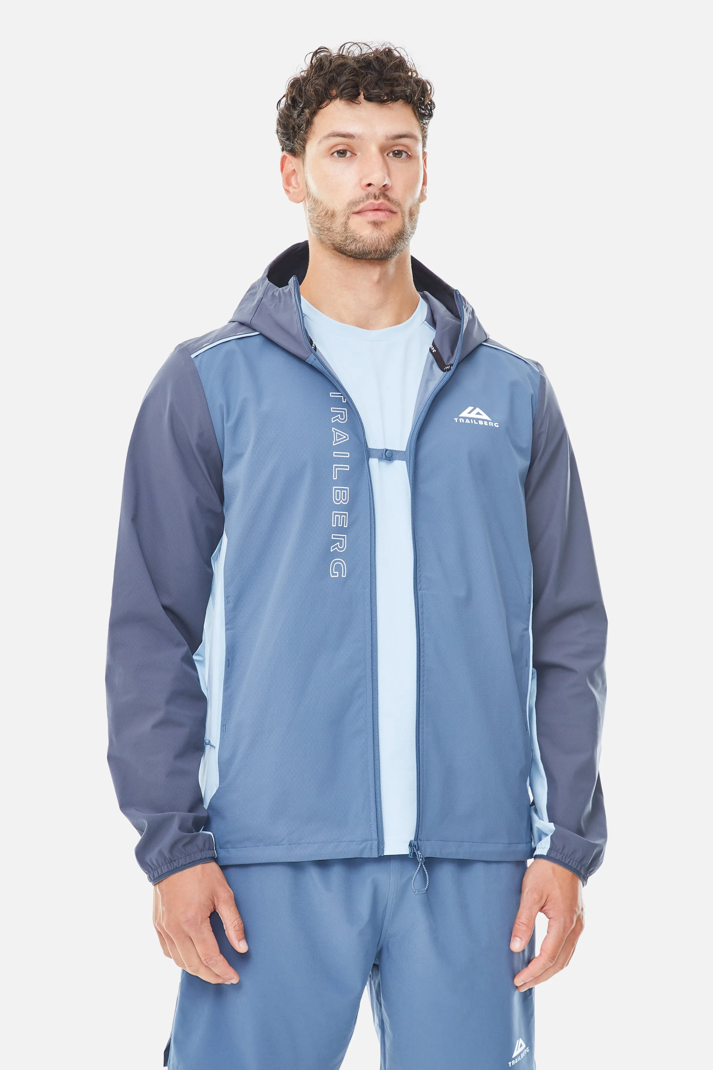 AW25 Triathlon Windbreaker - Breeze/Eclipse Blue/Blue Frost sold by Trailberg product image thumbnail 2