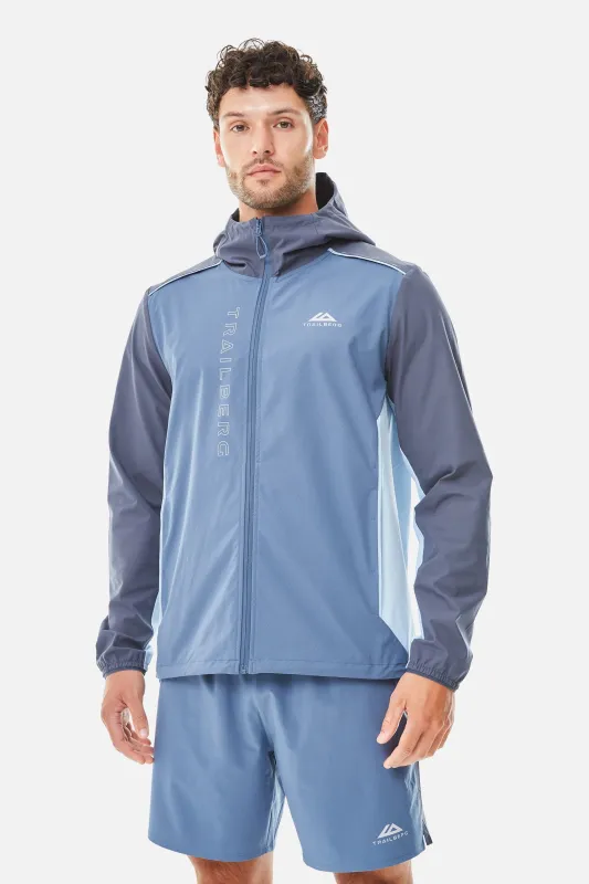 AW25 Triathlon Windbreaker - Breeze/Eclipse Blue/Blue Frost sold by Trailberg