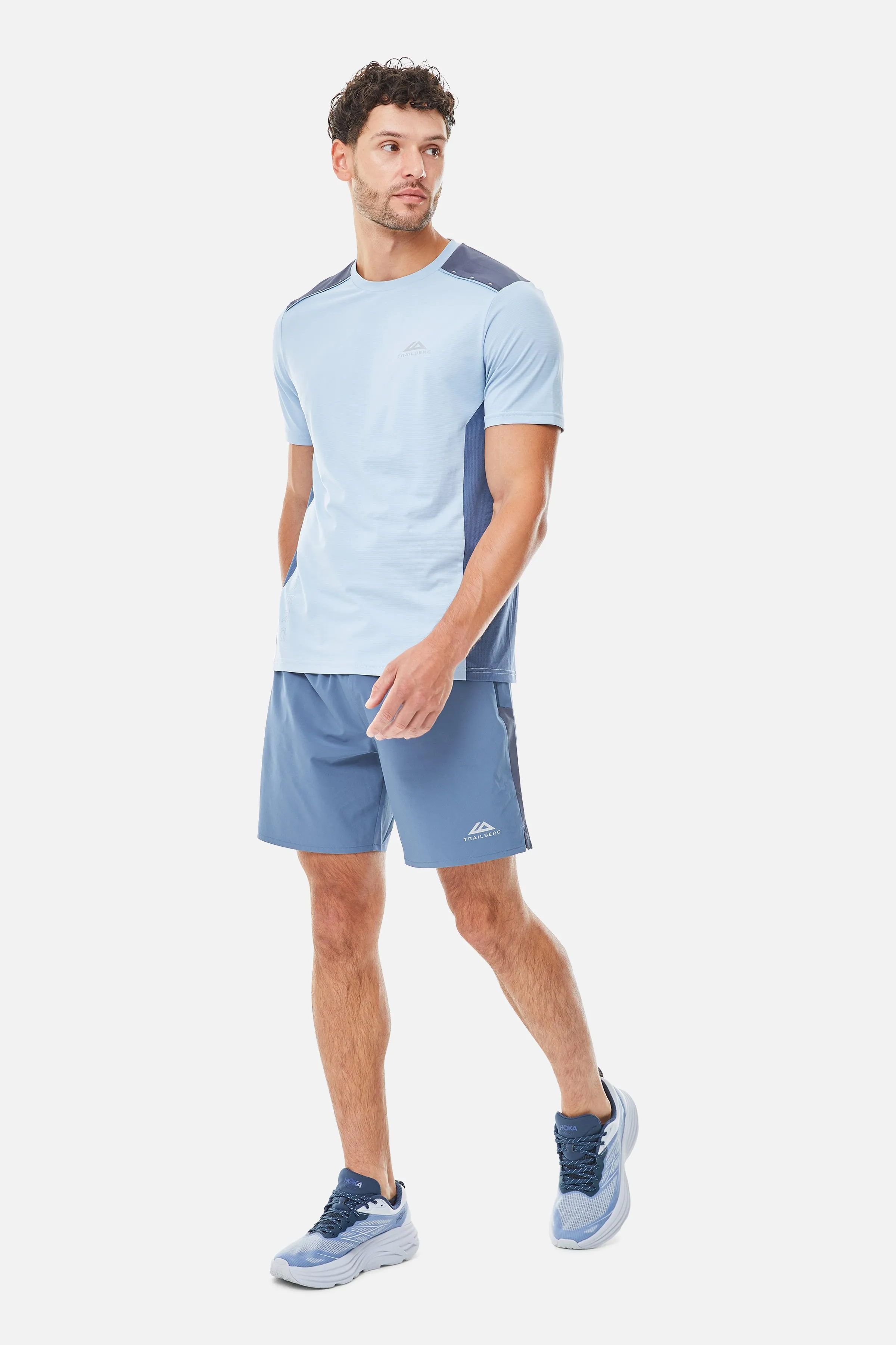 AW25 Triathlon Tee - Blue Frost/Eclipse Blue/Breeze sold by Trailberg product image thumbnail 2